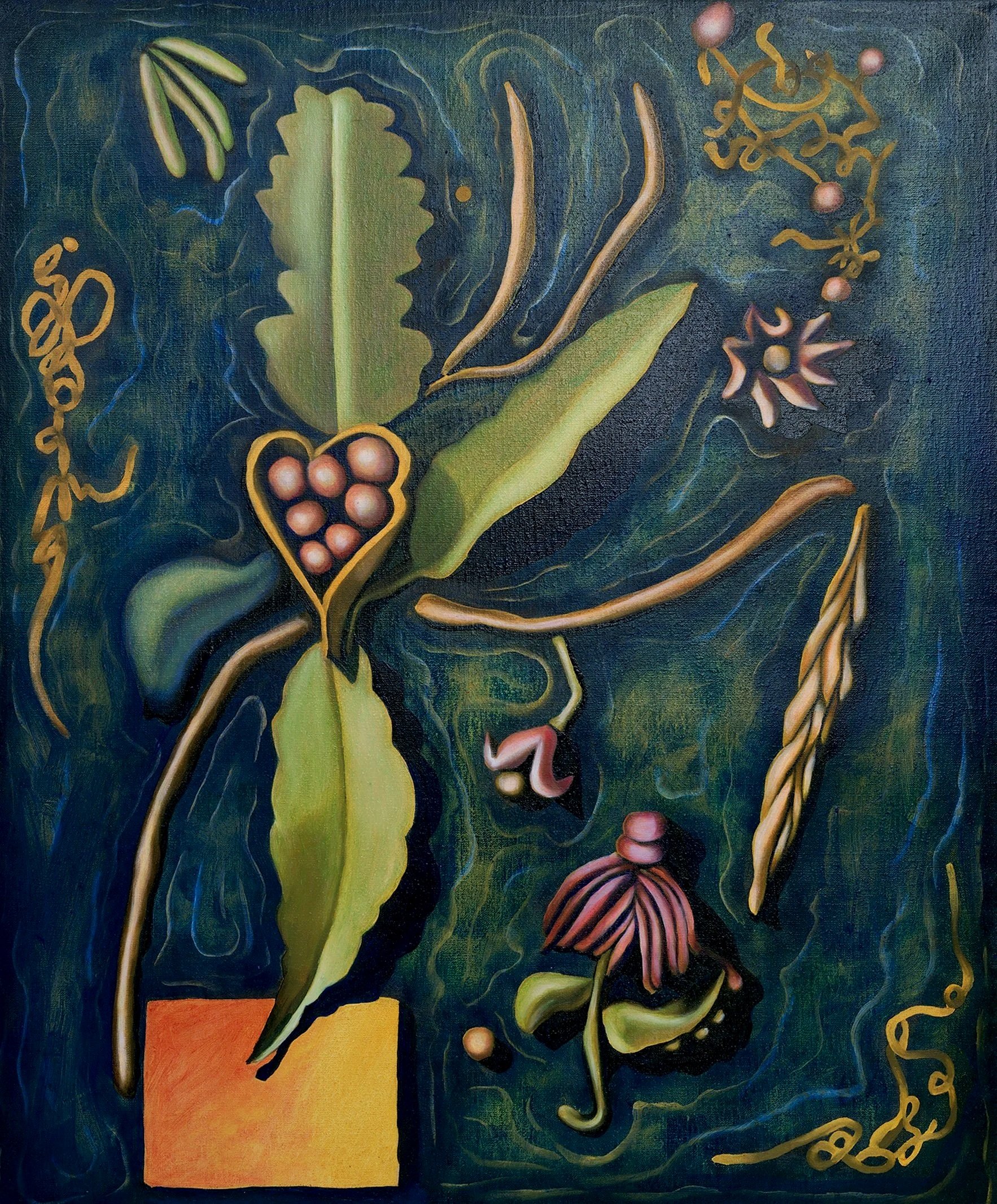 𝙇𝙖𝙠𝙚 𝙄𝙢𝙖𝙜𝙚, 2025, Oil on Linen, 74 × 60 cm
