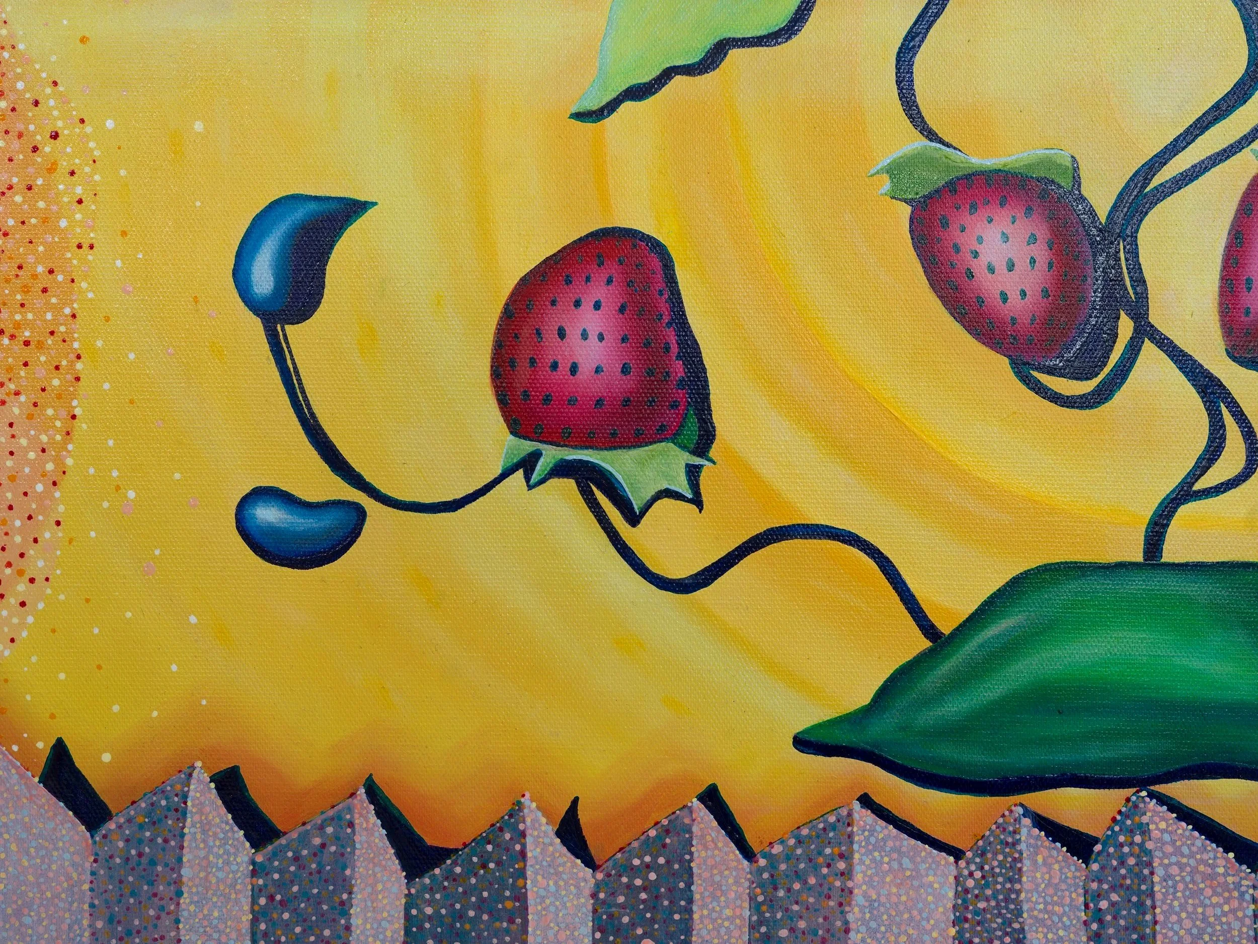 Dunderbär, 2026. Oil on Linen, 73 × 60cm