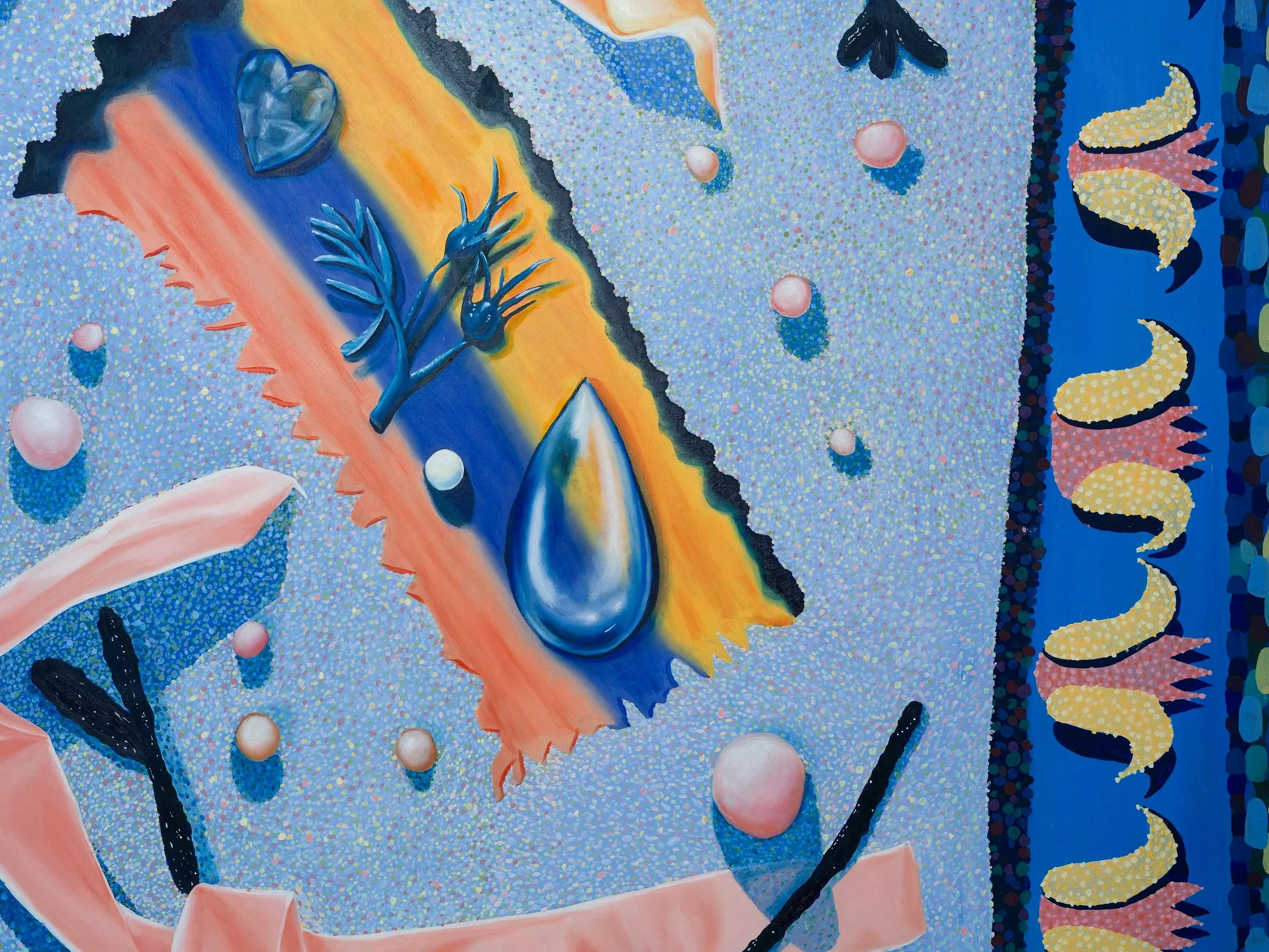 𝙇𝙤𝙣𝙜 𝙇𝙤𝙨𝙩 𝙁𝙧𝙞𝙚𝙣𝙙, 2025, Oil on Linen, 150x120cm