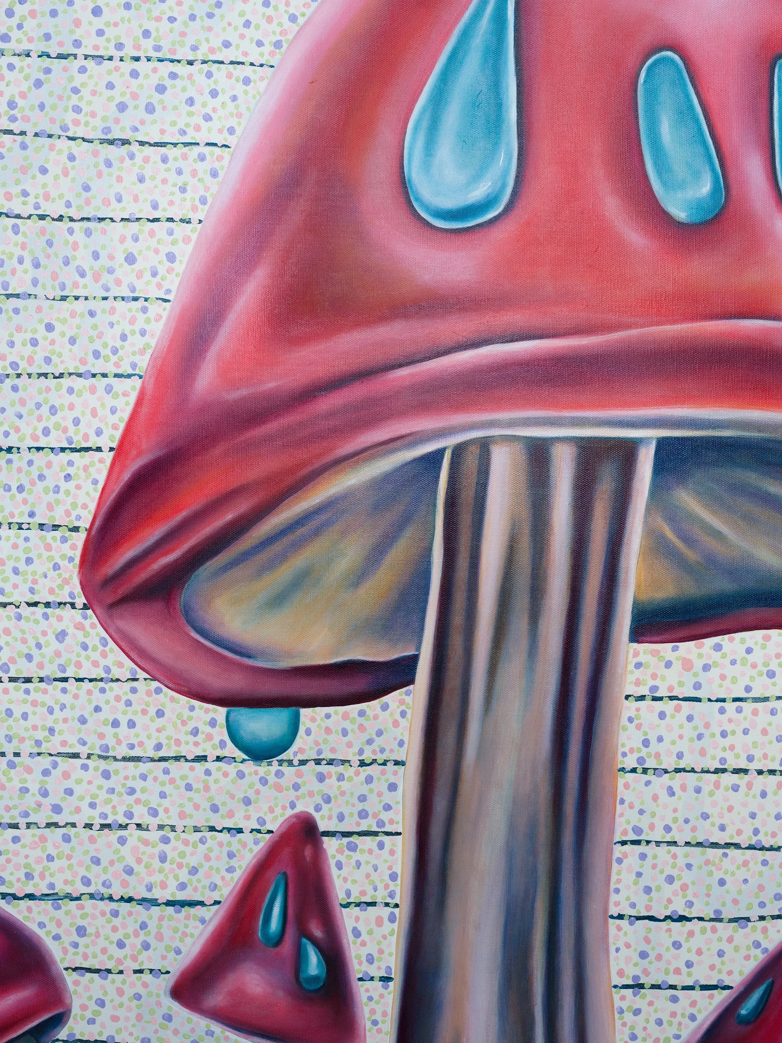 𝙏𝙖𝙠𝙚 𝙉𝙤𝙩𝙚𝙨 𝙖𝙣𝙙 𝙋𝙖𝙮 𝘼𝙩𝙩𝙚𝙣𝙩𝙞𝙤𝙣, 2025. Oil on Linen, 136 x 84 cm