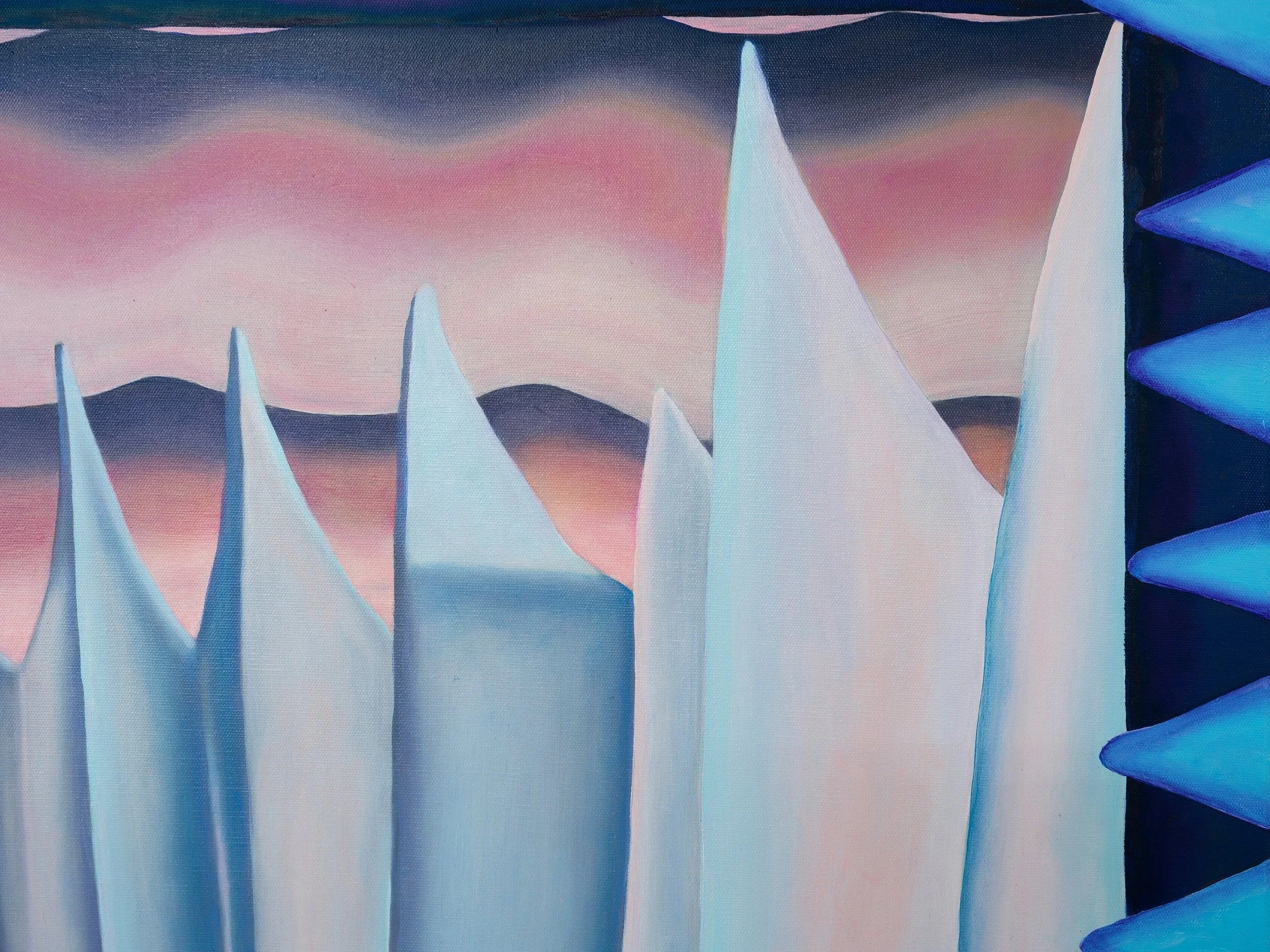𝙀𝙣 𝘼𝙣𝙞𝙣𝙜 (𝘼 𝙝𝙞𝙣𝙩), 2026. Oil on Linen.100cm × 124cm 