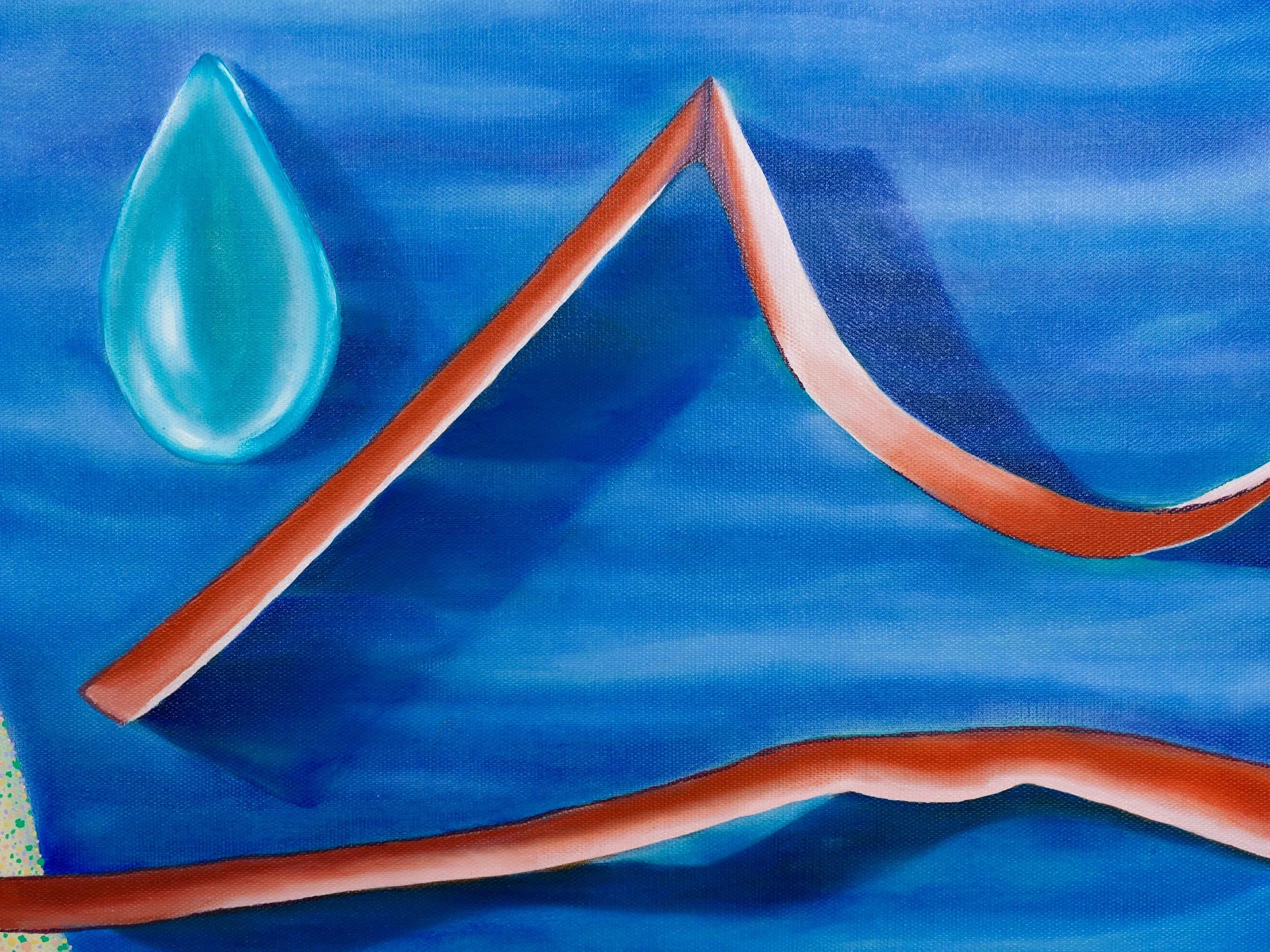 𝙎𝙟ö𝙗𝙤𝙩𝙩𝙚𝙣 (𝙇𝙖𝙠𝙚𝙗𝙚𝙙), 2026, Oil on Linen, 84cm × 52cm