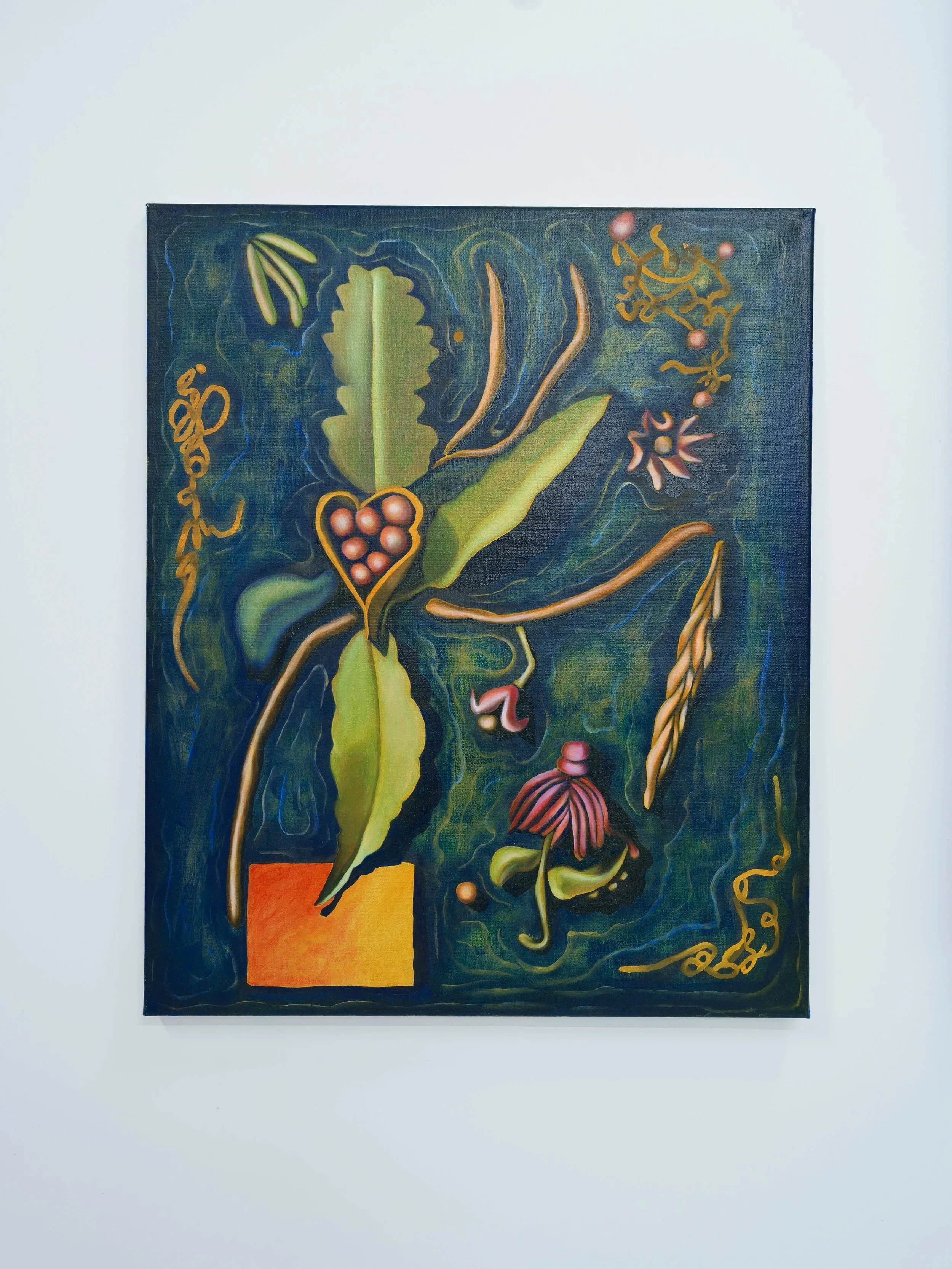 𝙇𝙖𝙠𝙚 𝙄𝙢𝙖𝙜𝙚, 2025, Oil on Linen, 74 × 60 cm,