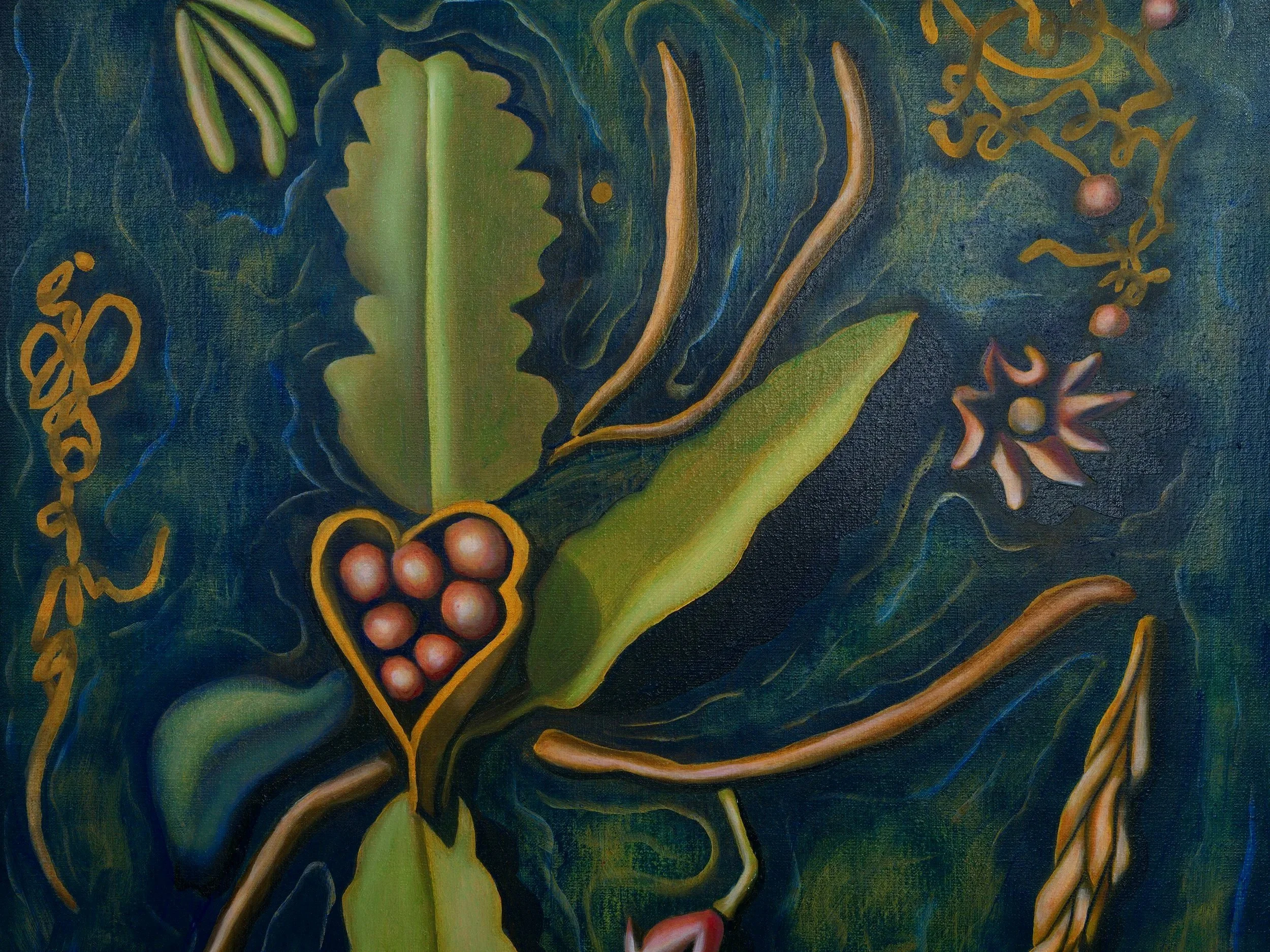 𝙇𝙖𝙠𝙚 𝙄𝙢𝙖𝙜𝙚, 2025, Oil on Linen, 74 × 60 cm,
