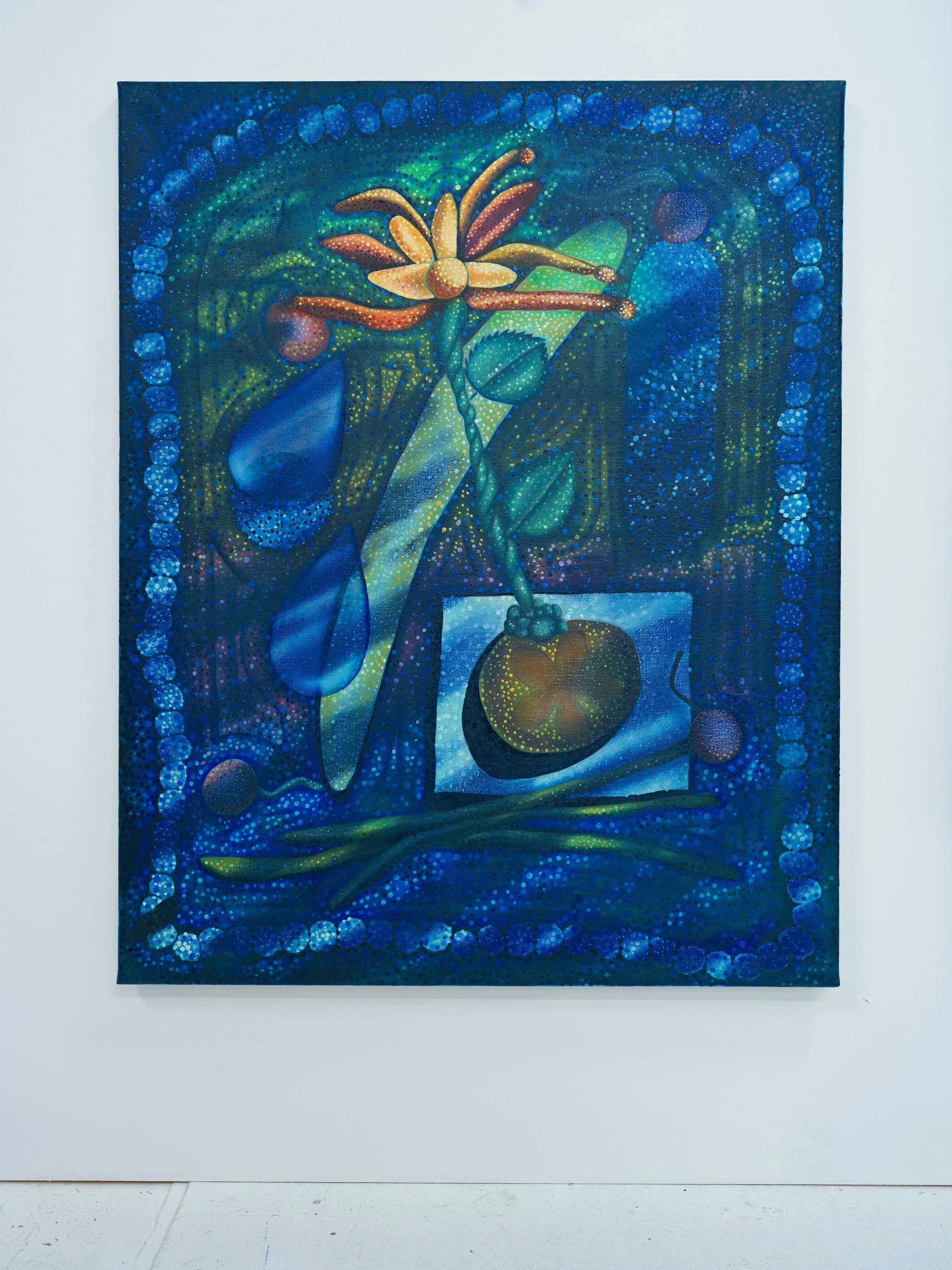 𝙏𝙝𝙚𝙨𝙚 𝘾𝙤𝙣𝙙𝙞𝙩𝙞𝙤𝙣𝙨, 2025, Oil on Linen, 80 × 65 cm