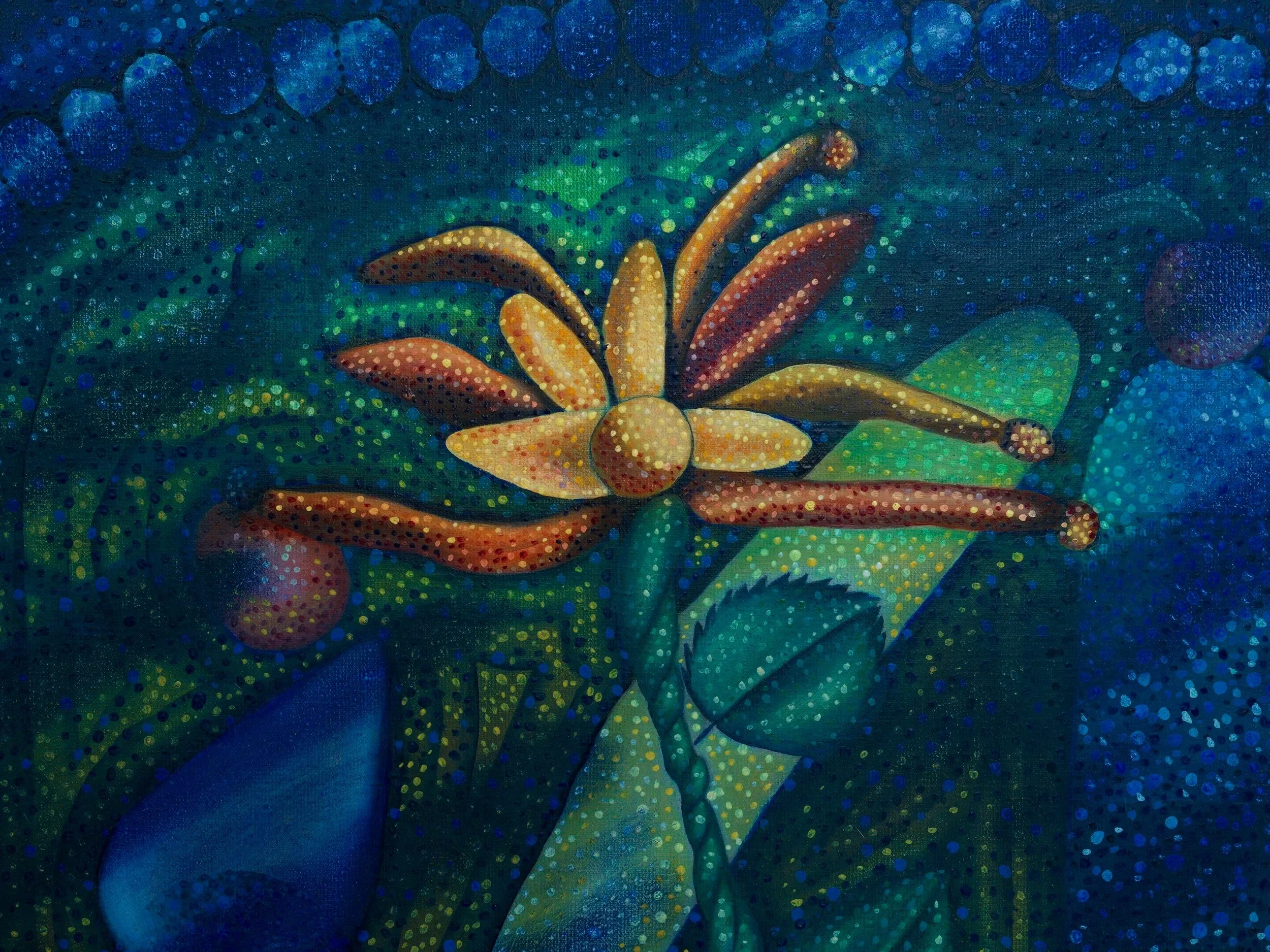 𝙏𝙝𝙚𝙨𝙚 𝘾𝙤𝙣𝙙𝙞𝙩𝙞𝙤𝙣𝙨, 2025, Oil on Linen, 80 × 65 cm