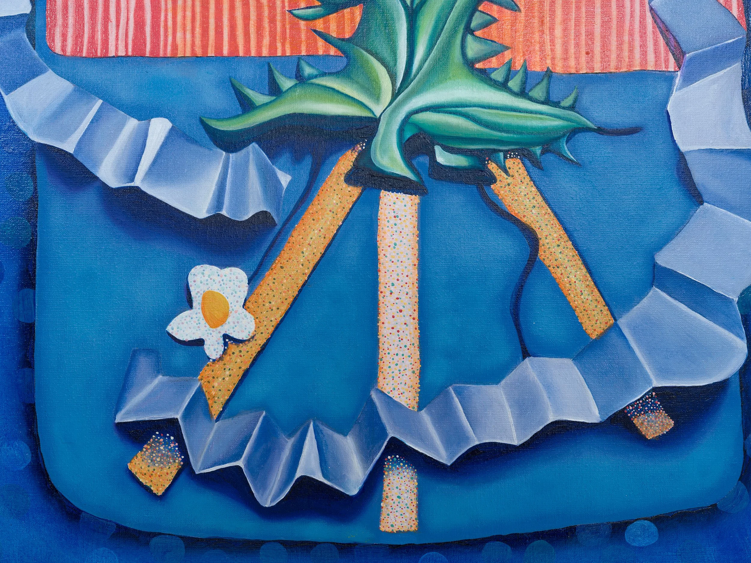 𝙎𝙖𝙛𝙚𝙠𝙚𝙚𝙥𝙞𝙣𝙜, 2026. Oil on Linen, 73 × 60cm