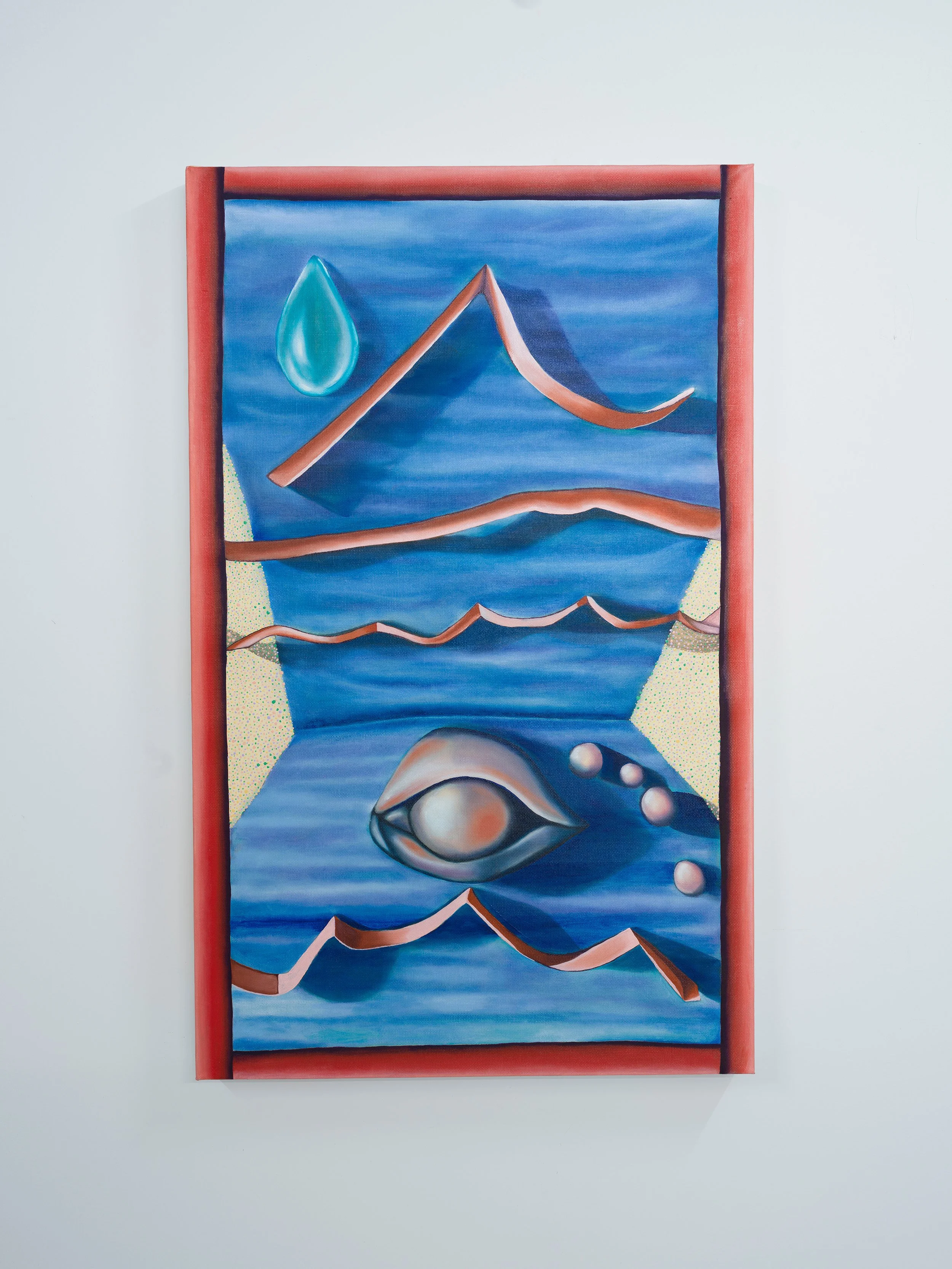 𝙎𝙟ö𝙗𝙤𝙩𝙩𝙚𝙣 (𝙇𝙖𝙠𝙚𝙗𝙚𝙙), 2026, Oil on Linen, 84cm × 52cm