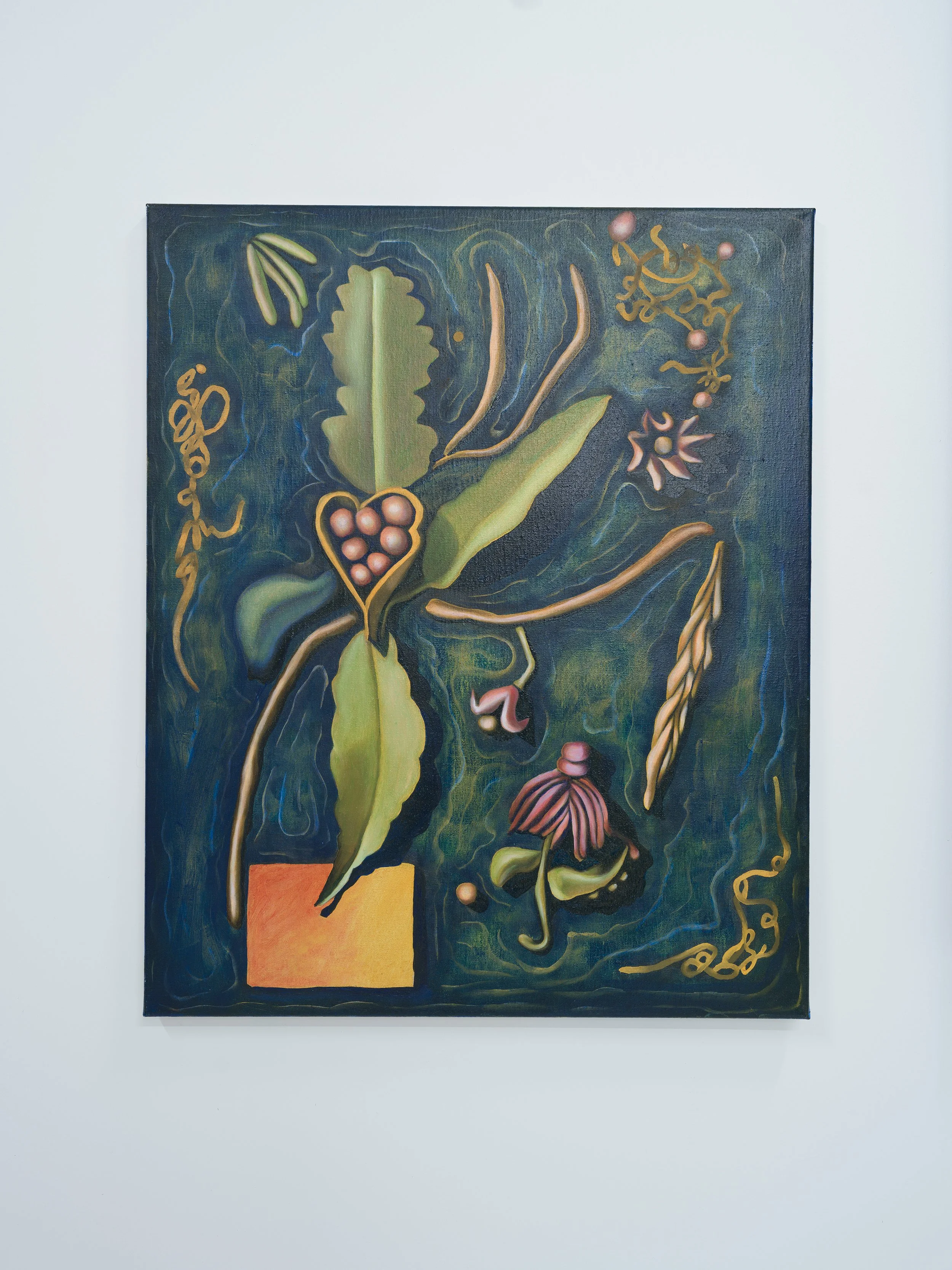 𝙇𝙖𝙠𝙚 𝙄𝙢𝙖𝙜𝙚, 2025, Oil on Linen, 74 × 60 cm,