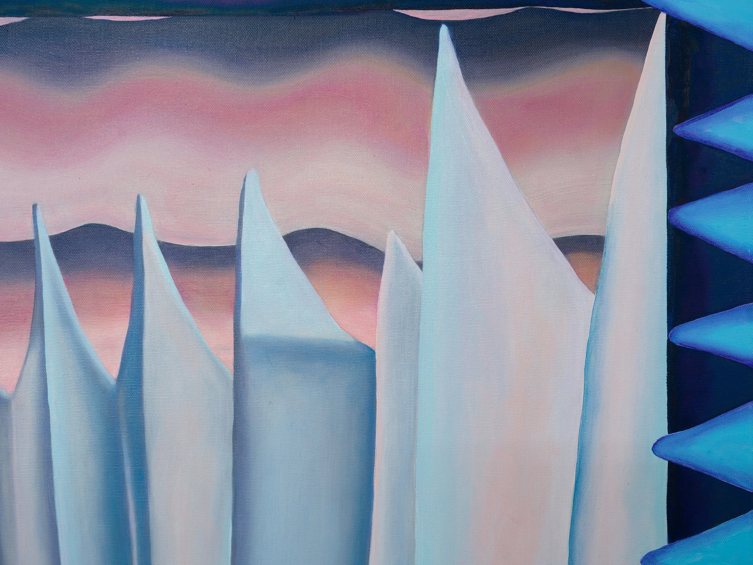 𝙀𝙣 𝘼𝙣𝙞𝙣𝙜 (𝘼 𝙝𝙞𝙣𝙩), 2026. Oil on Linen.100cm × 124cm 