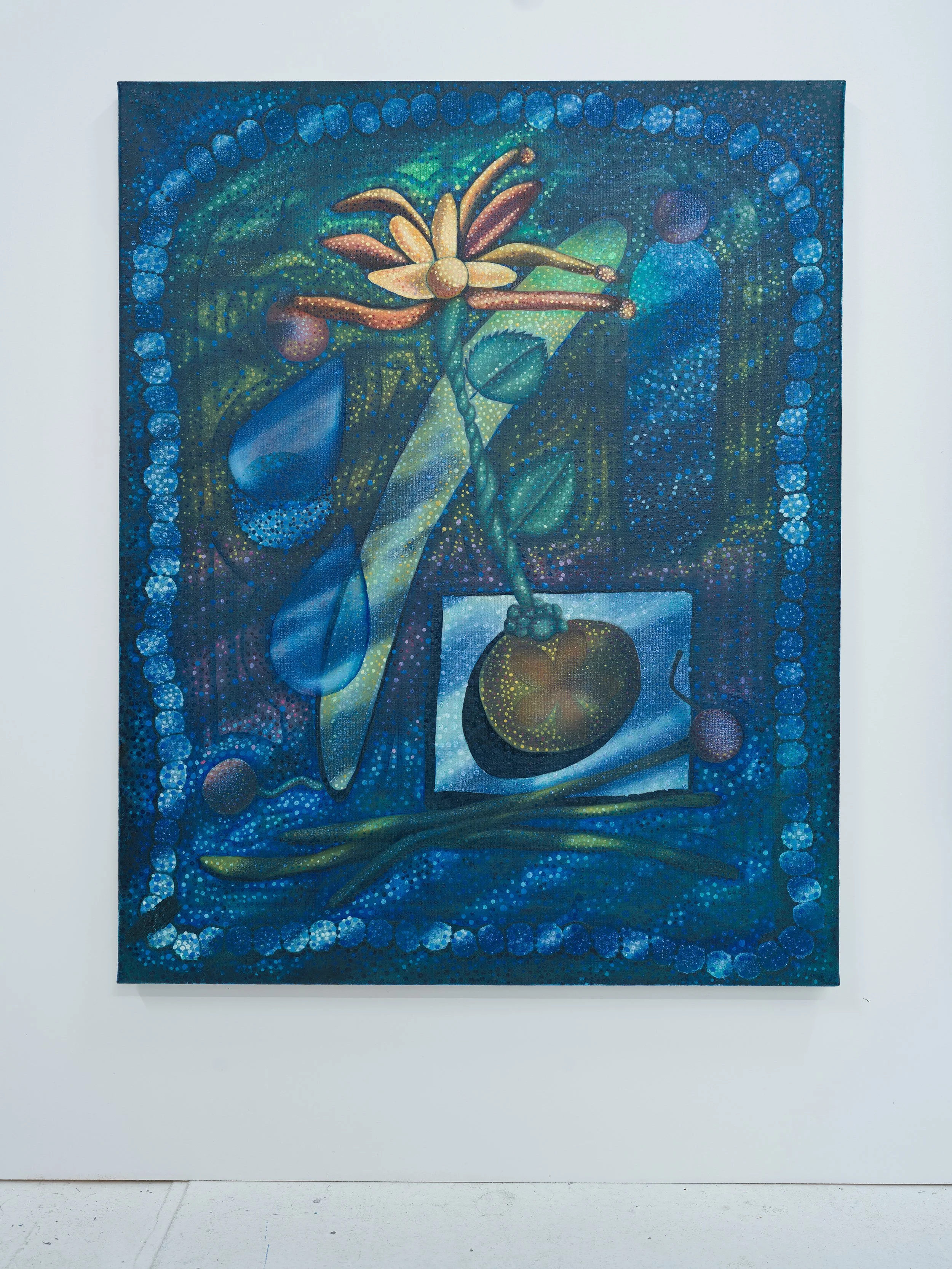 𝙏𝙝𝙚𝙨𝙚 𝘾𝙤𝙣𝙙𝙞𝙩𝙞𝙤𝙣𝙨, 2025, Oil on Linen, 80 × 65 cm