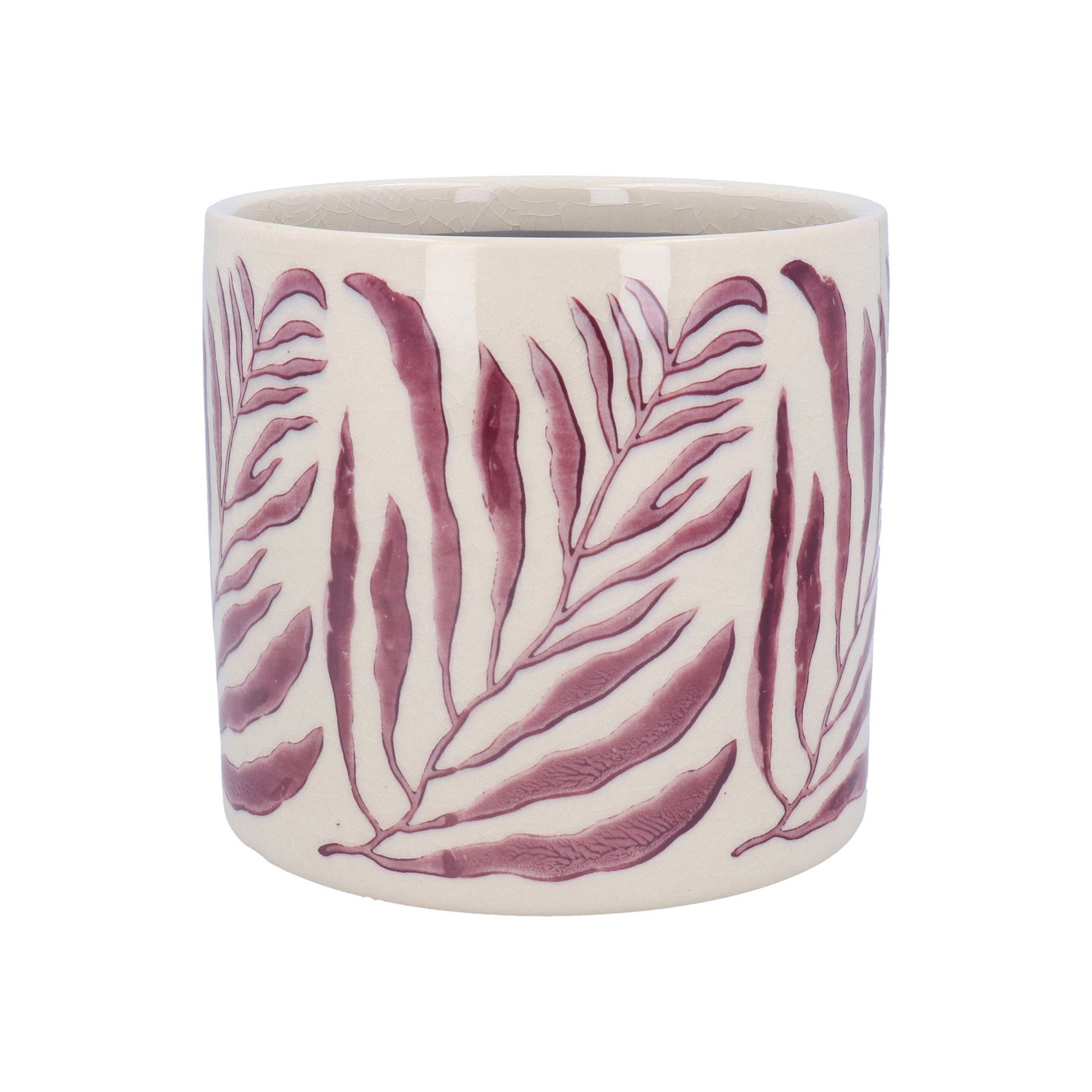 Dusky pink Branch Plant Pot Cover