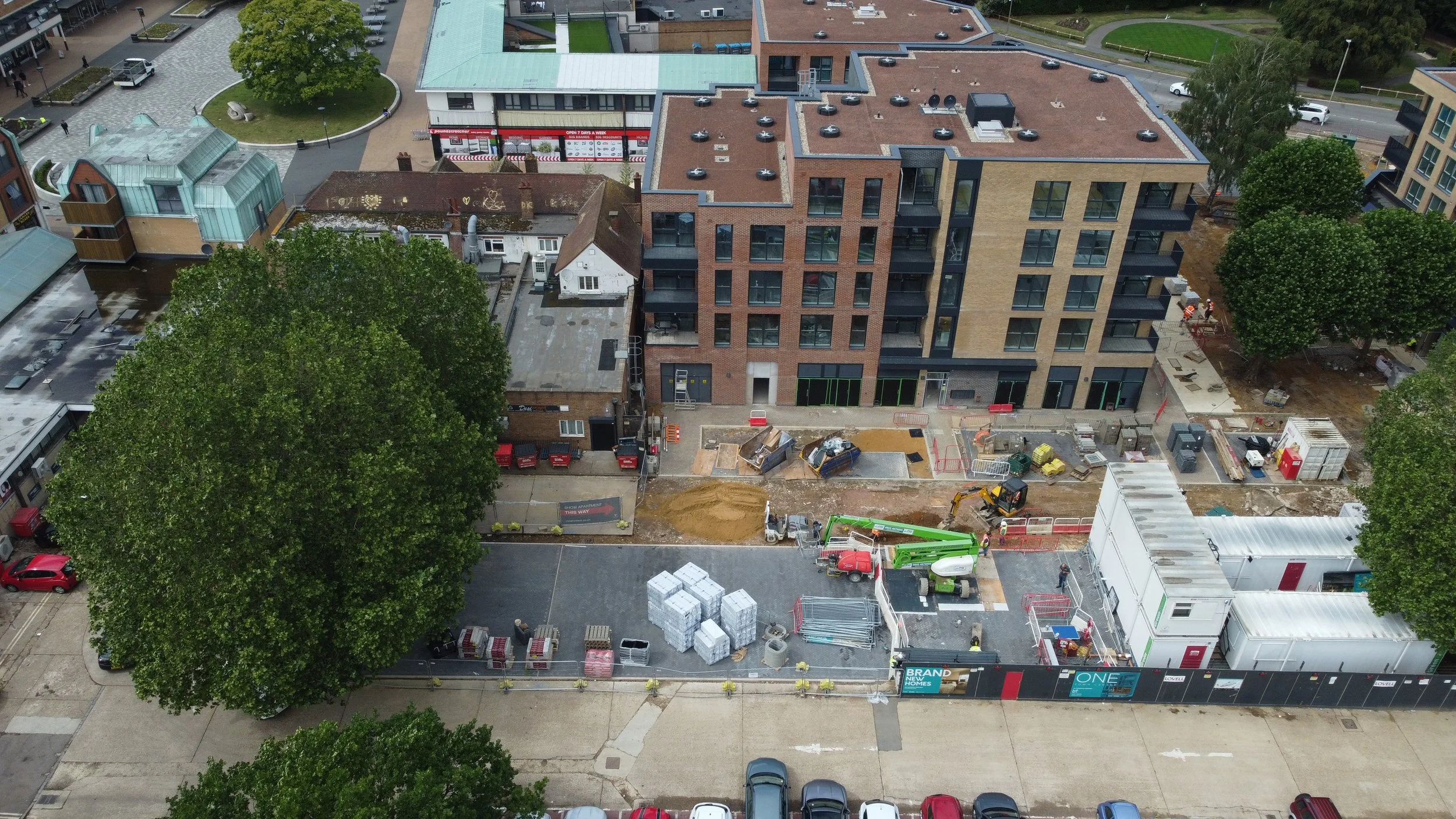 Enabling Works, Groundworks & Frame at One Town Centre