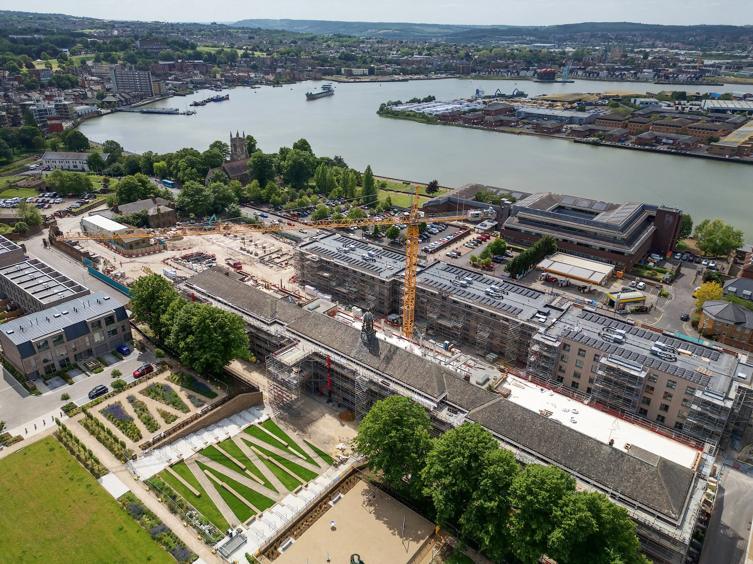Groundworks and Infrastructure at Kitchener Barracks