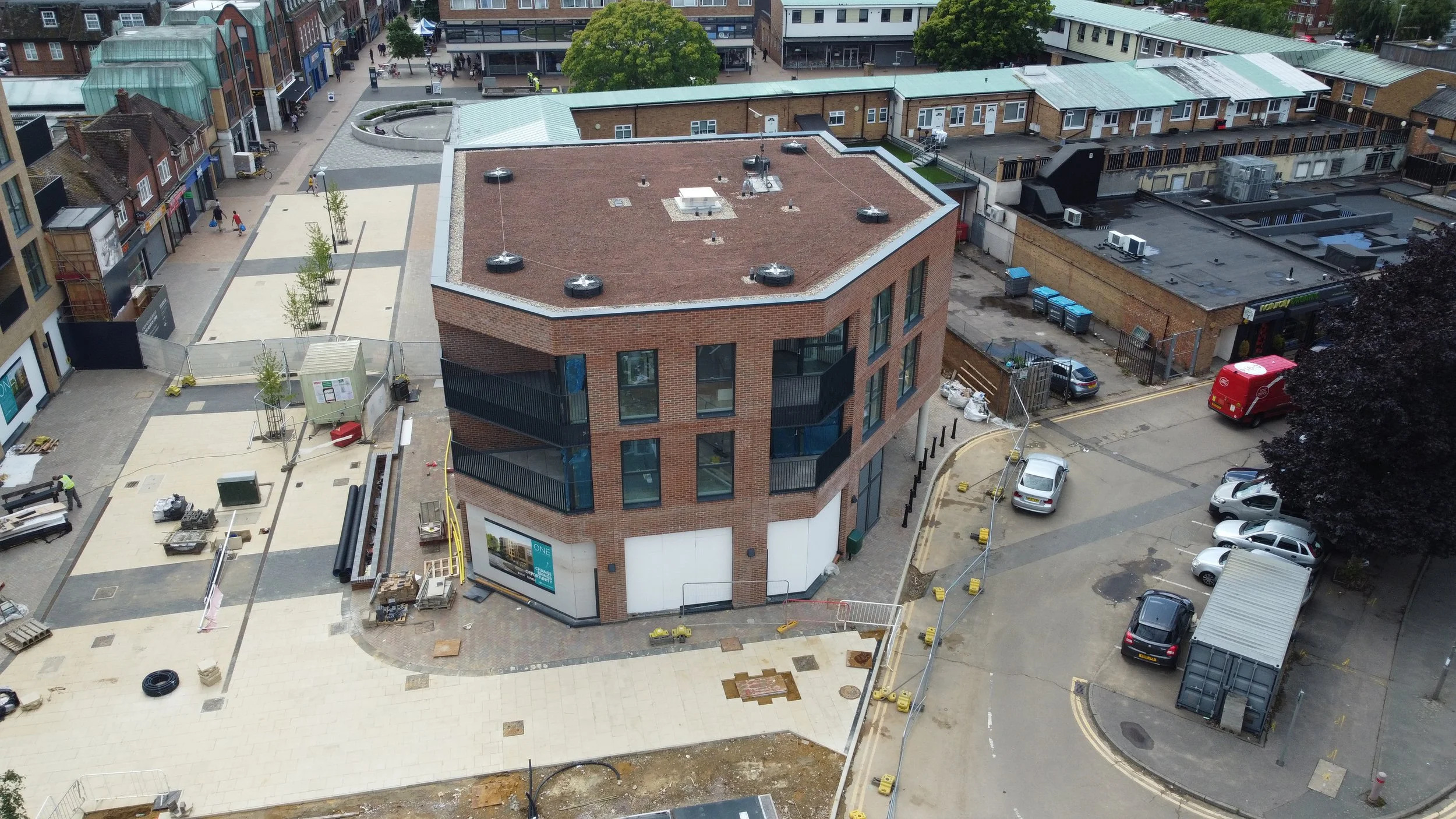 Enabling Works Groundworks & Frame at One Town Centre