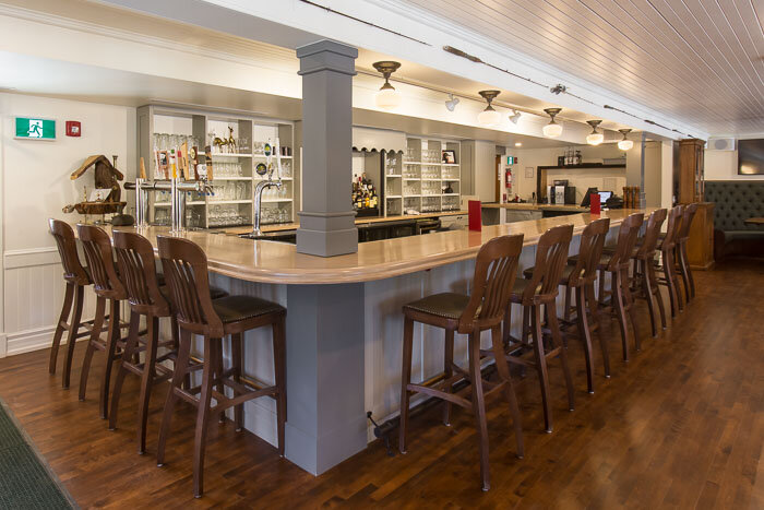 professional photo of the pub at the opinicon resort