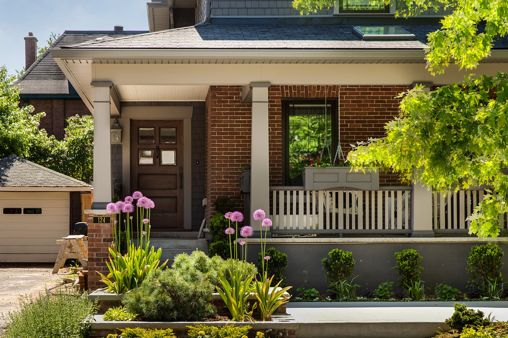 interior / exterior photographs of a renovated home in the glebe in ottawa