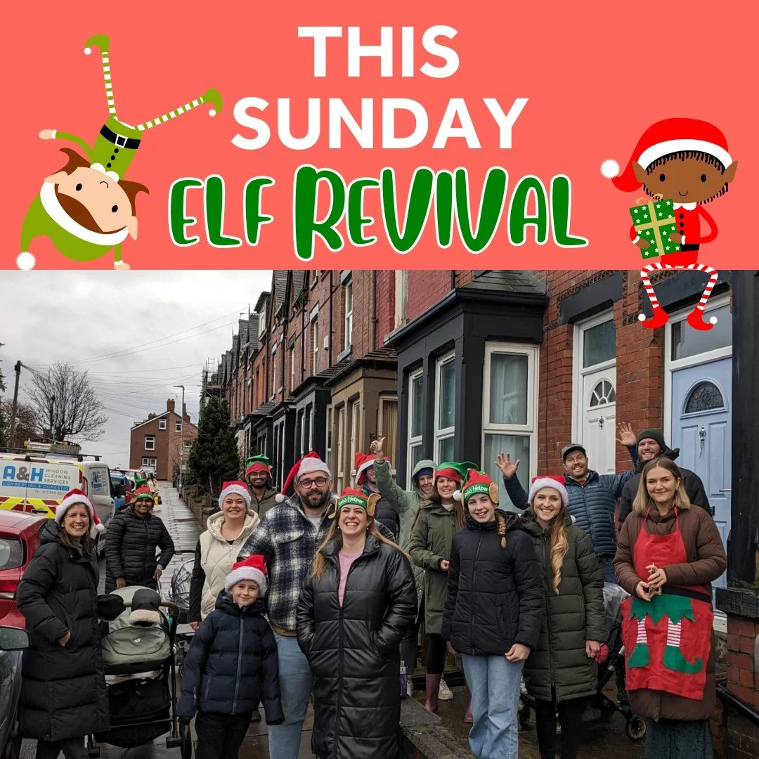 Elf Revival is here!
It's time to hit the streets and share some Christmas joy! We look forward to seeing you this Sunday.