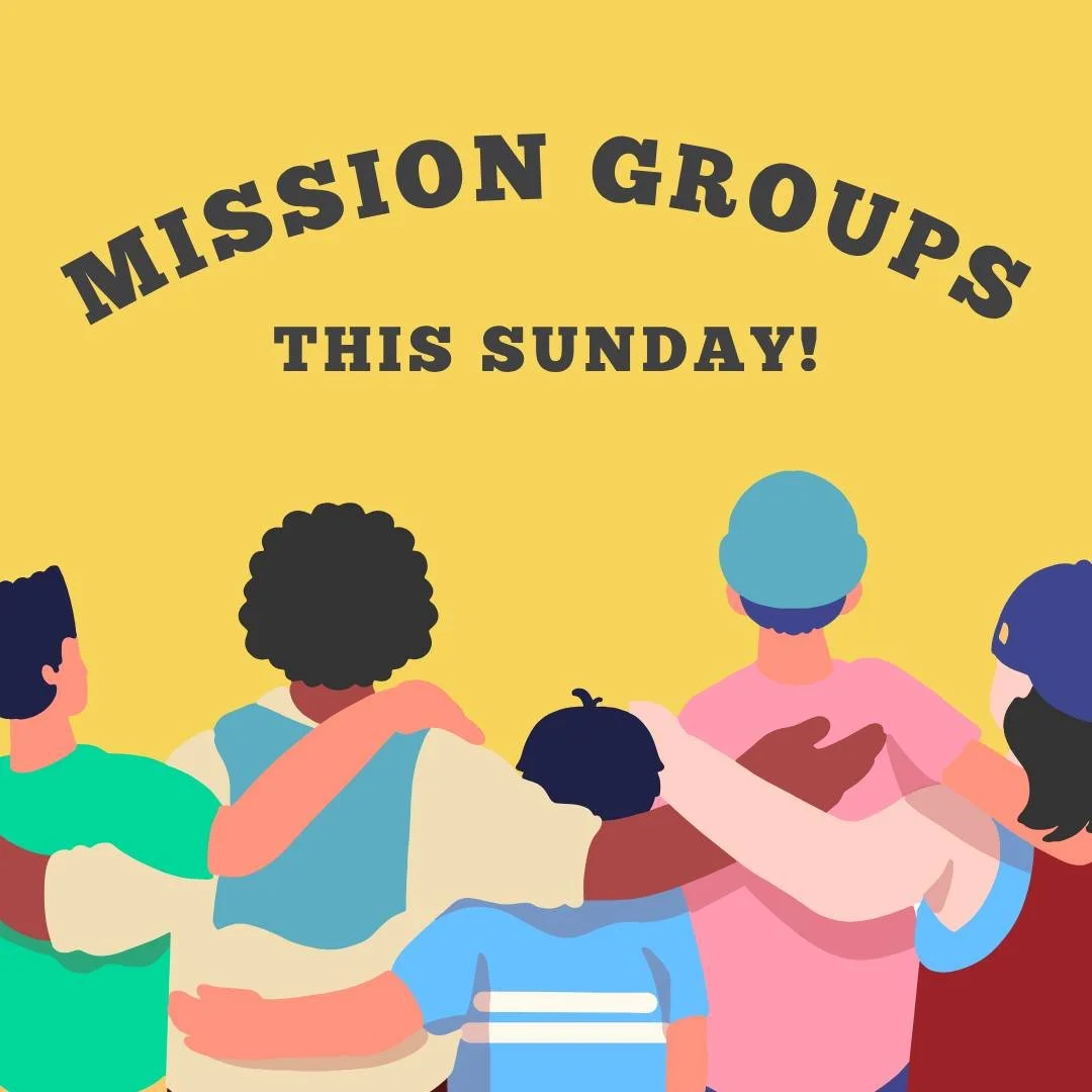 We're meeting in our Mission Groups this Sunday, 12th April.
It'll be lovely to see you join us for a great time of fellowship and learning from the scripture while enjoying a hot drink!
All are welcome 😃