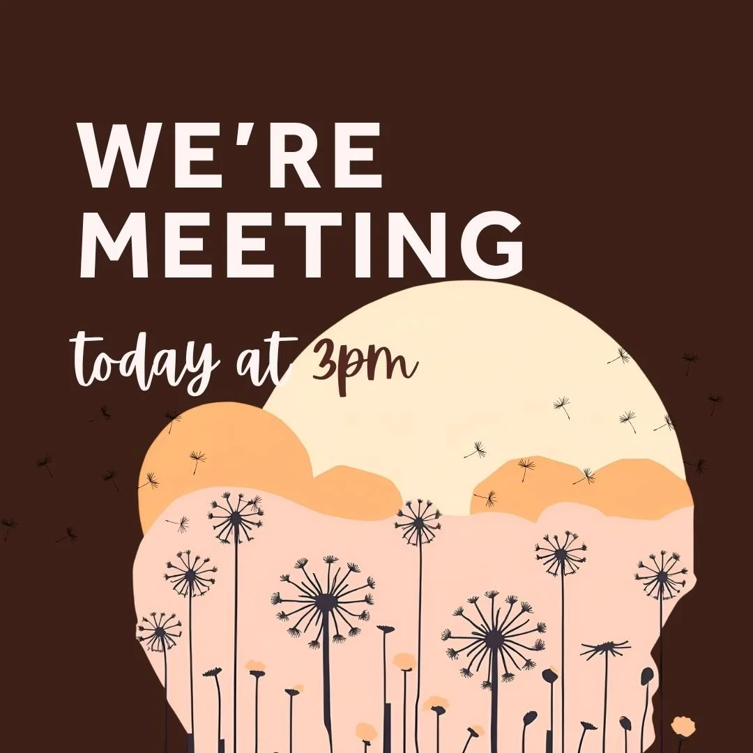 We look forward to meeting you today at 3pm for worship and prayer!
Come say hello and grab a cuppa!
