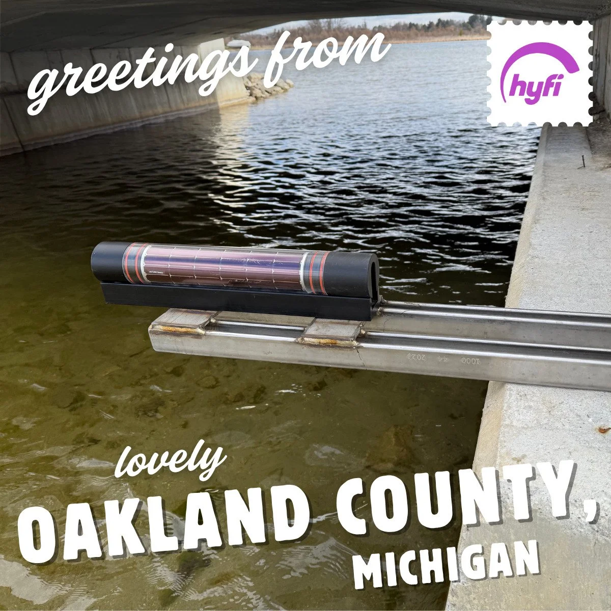 Greetings from Hyfi, wish you were here in lovely Oakland County, Michigan!

August in Michigan is one of the best times of year to hop on a boat and enjoy the natural beauty of the state&rsquo;s many lakes. We&rsquo;re helping the Oakland County Wat