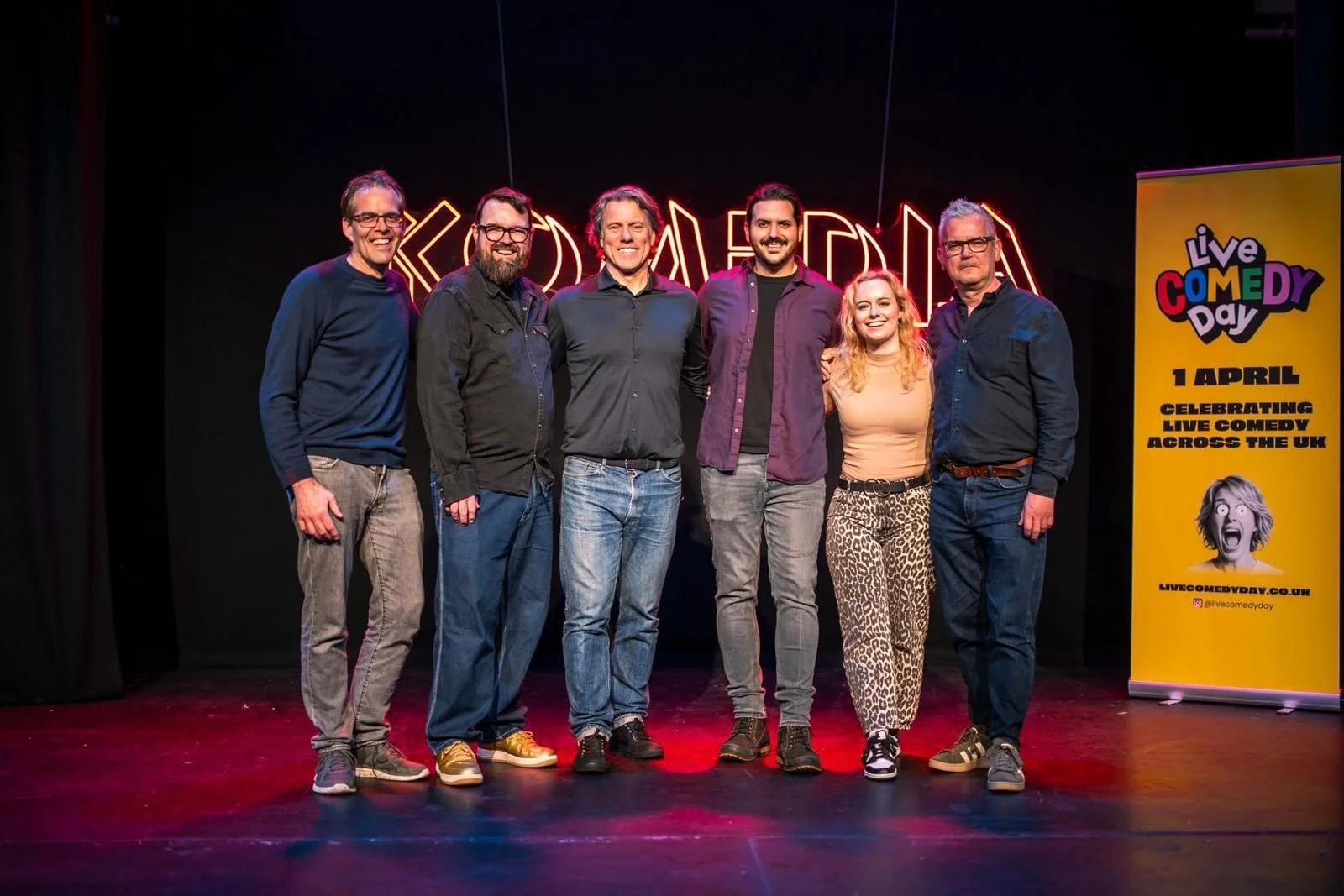 Live Comedy Day at Komedia 2026