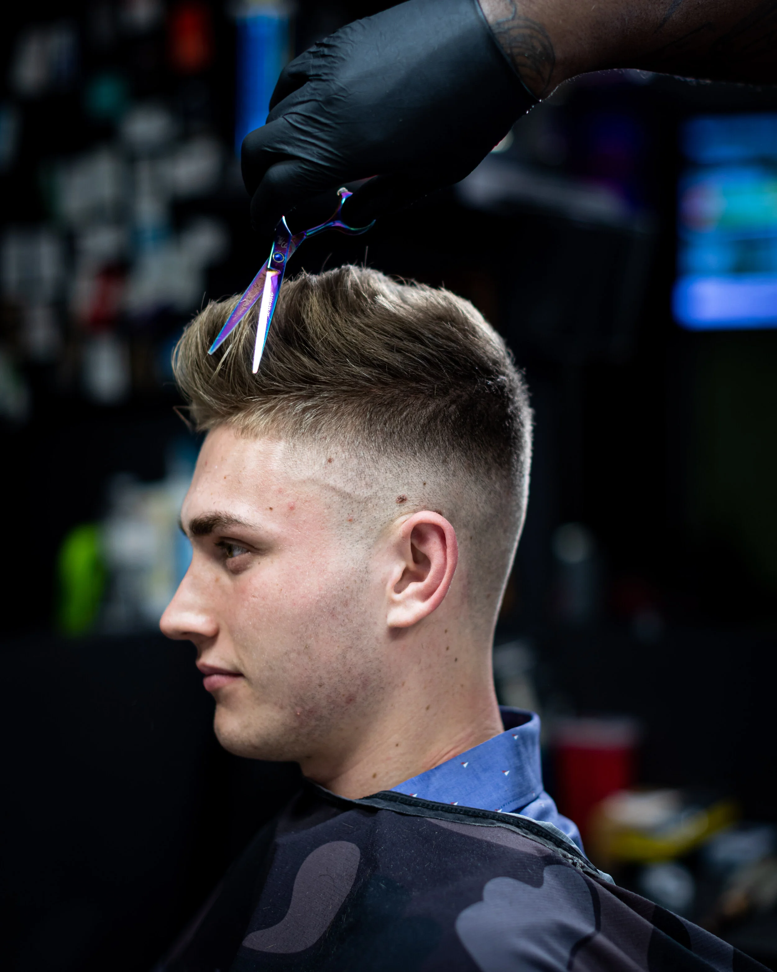 Quiff hairstyle