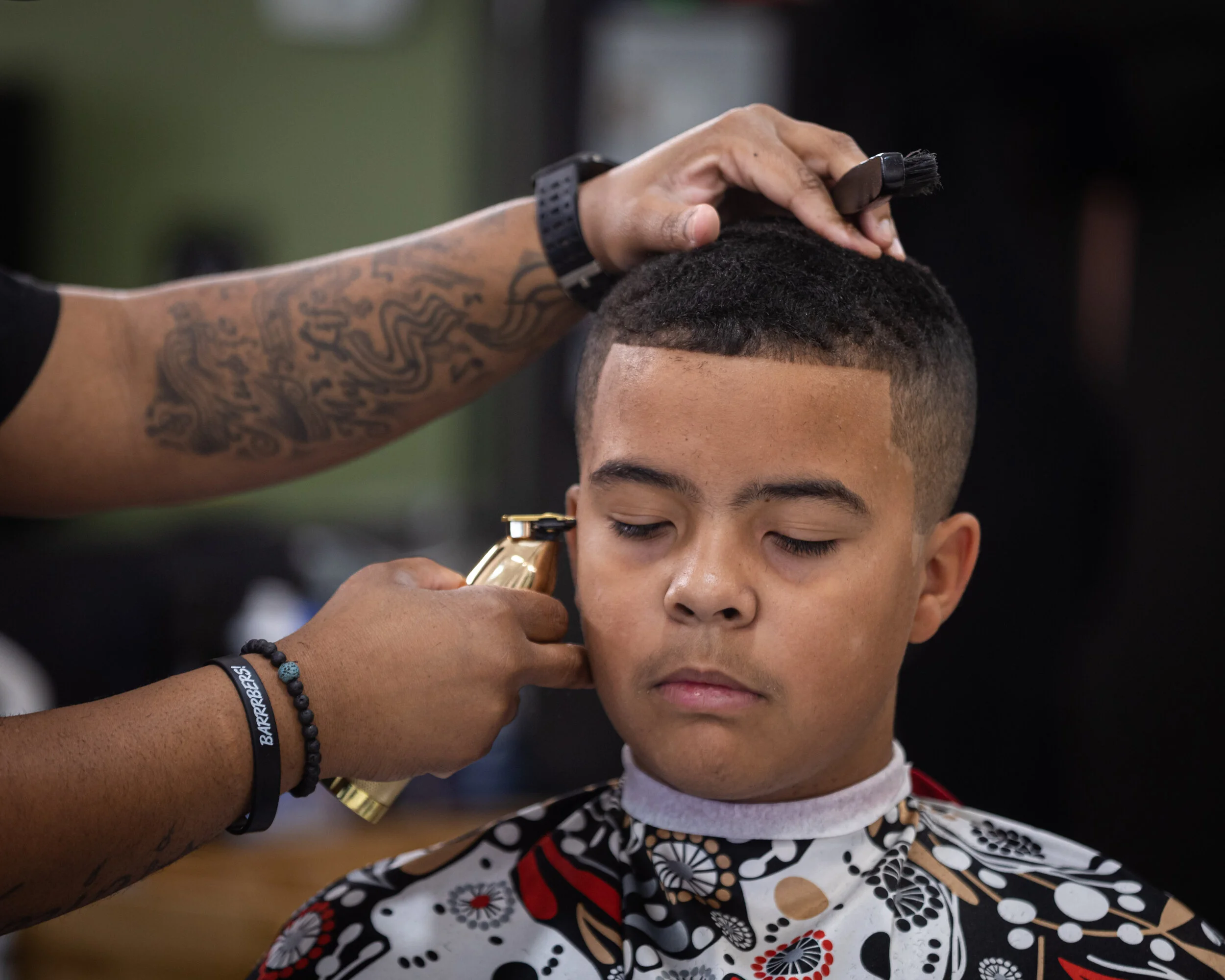 Child's haircut in Colonie, NY