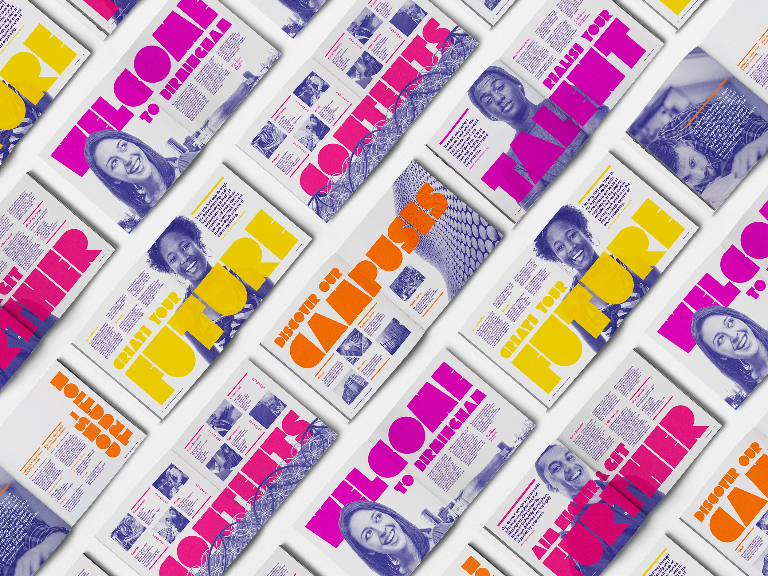 Cover details are hot metallic foil blocked.