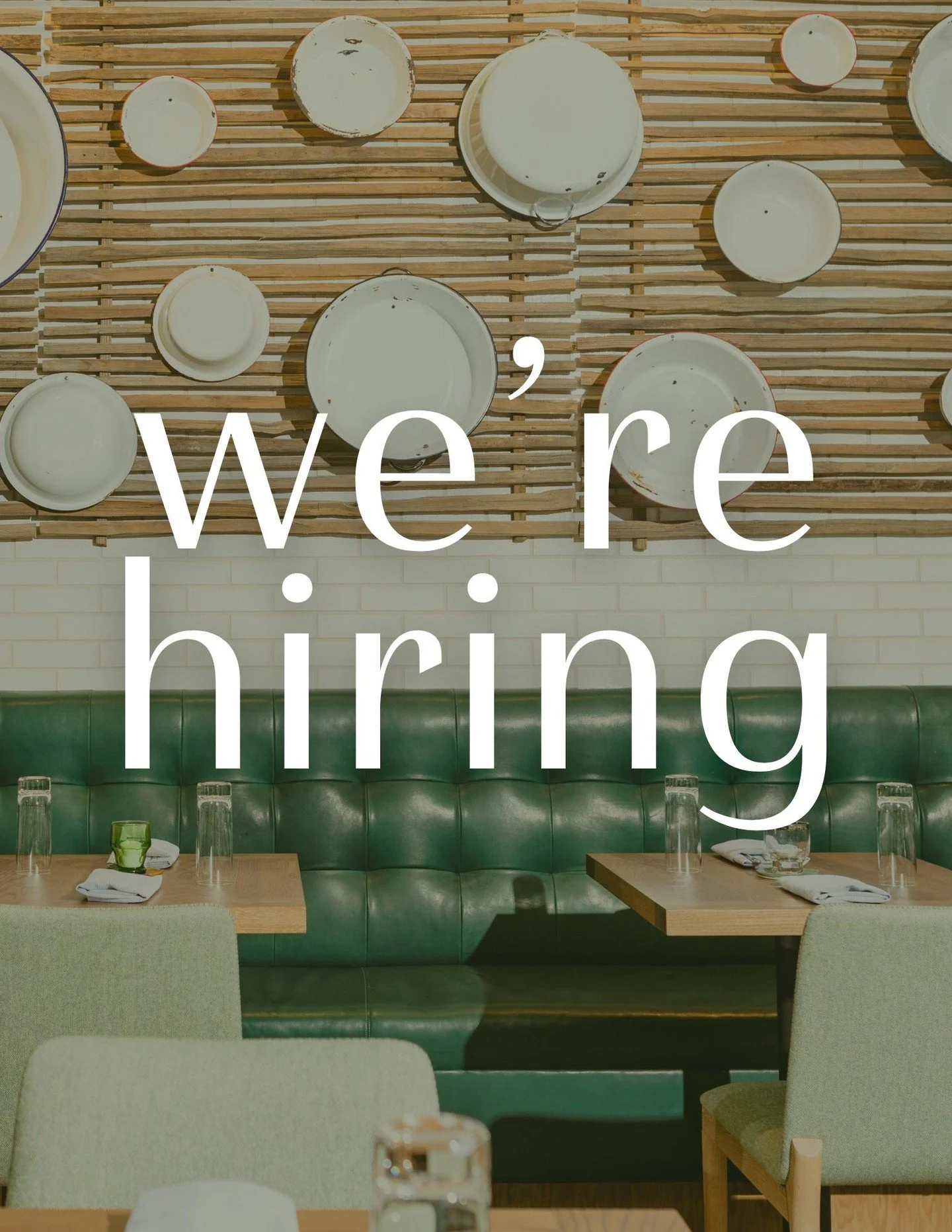 Great benefits. Great team. Great food. Lenoir is hiring a Food &amp; Beverage Supervisor and Food &amp; Beverage Manager! Free parking, gym access, full benefits package, and more. Drop us a DM or hit the links in our bio to apply 📩