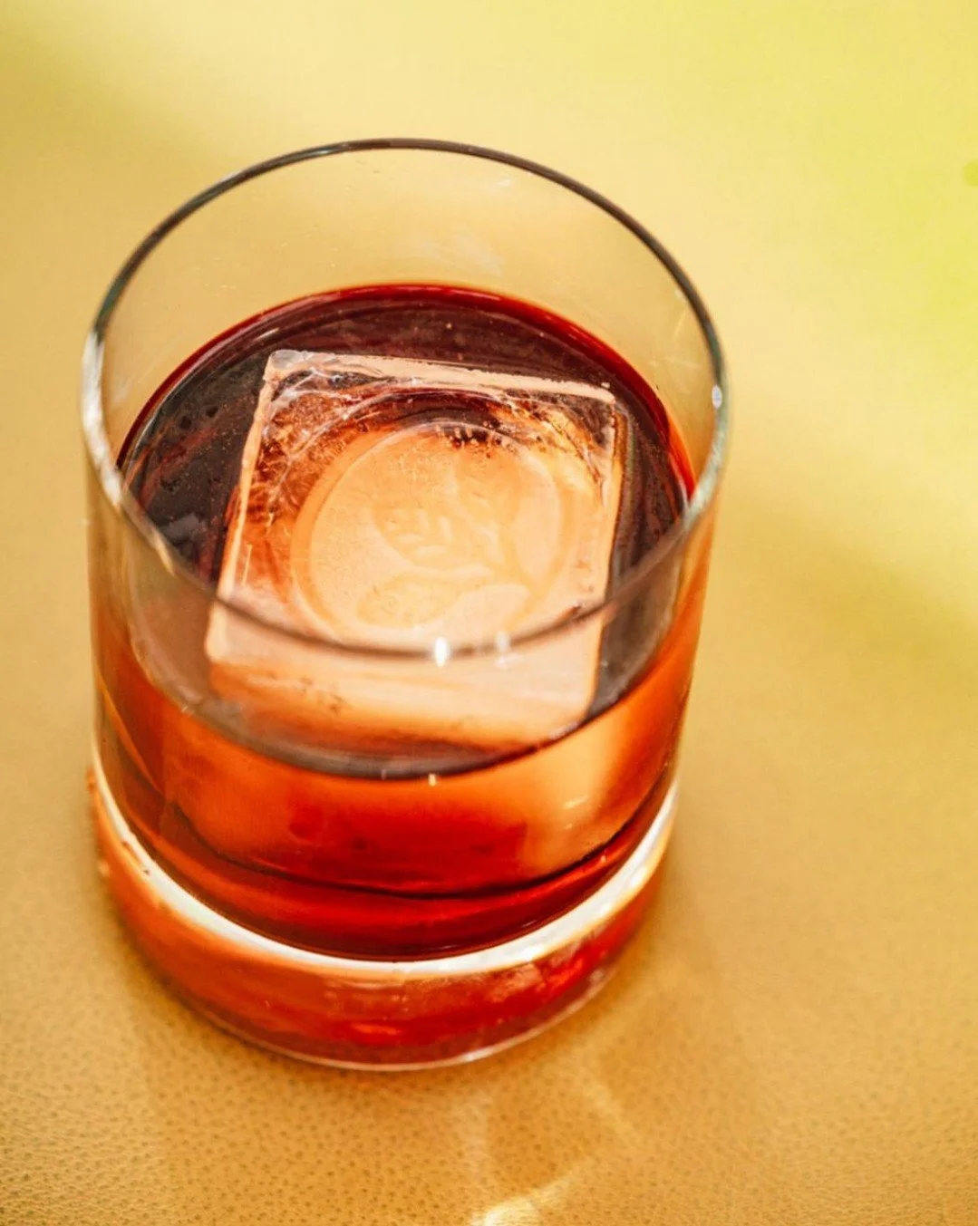 Short Rows. 🌾 An old farming expression for the end being in sight &mdash; because when the rows got shorter, the job was nearly done. We celebrate that feeling with @highwirechs Southern Amaro, bourbon, and Aperol, chilled over a big ice cube. You'