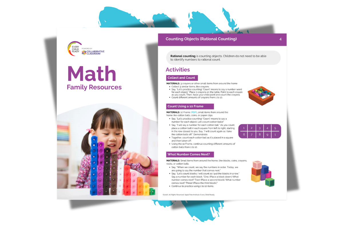 Essential Resources Math Free Resource - Math Family Resource — Every Child Ready