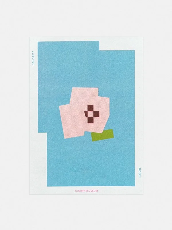 Mini Print Cherry Blossom