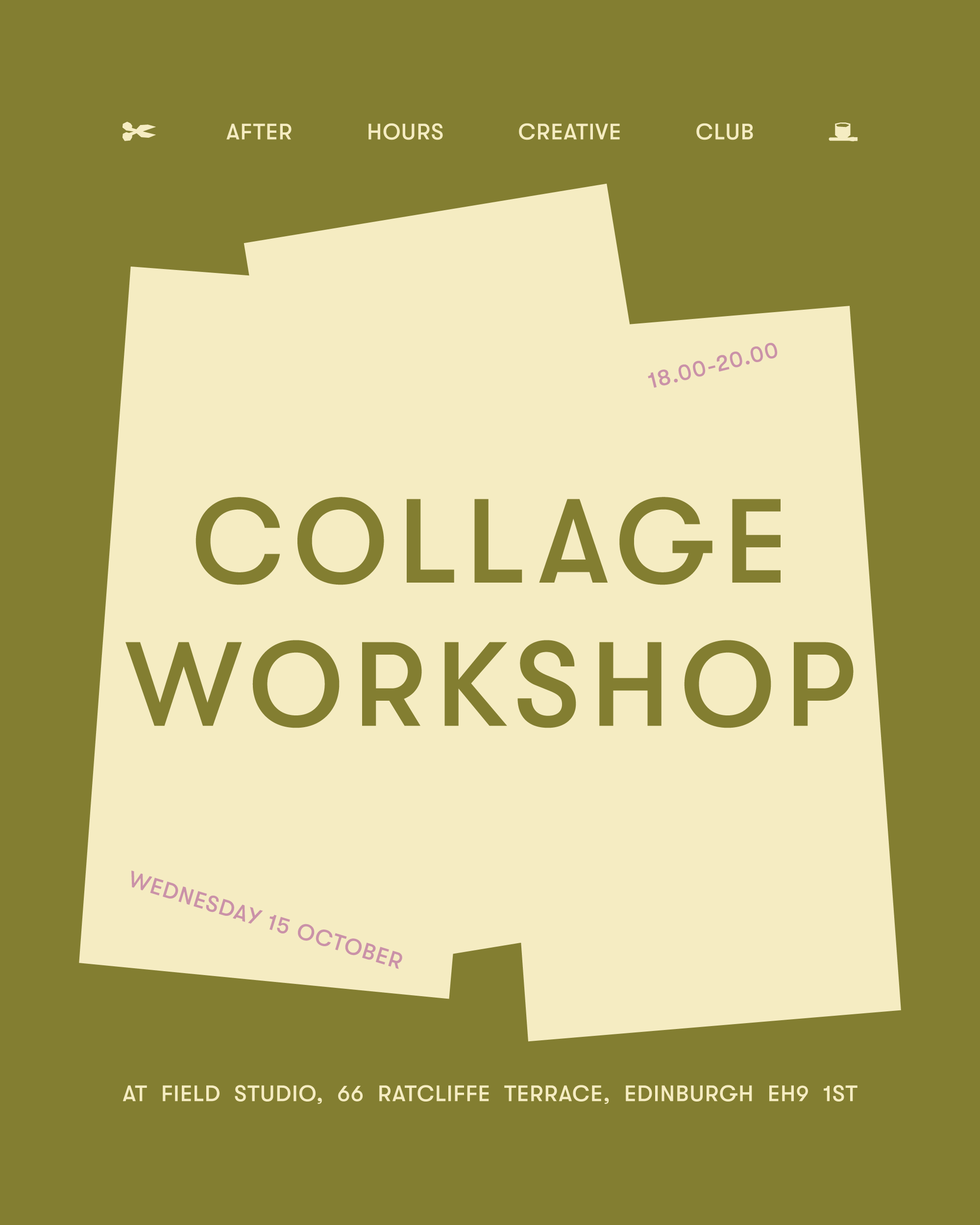 After Hours Creative Club: Collage Workshop at Field Studio
