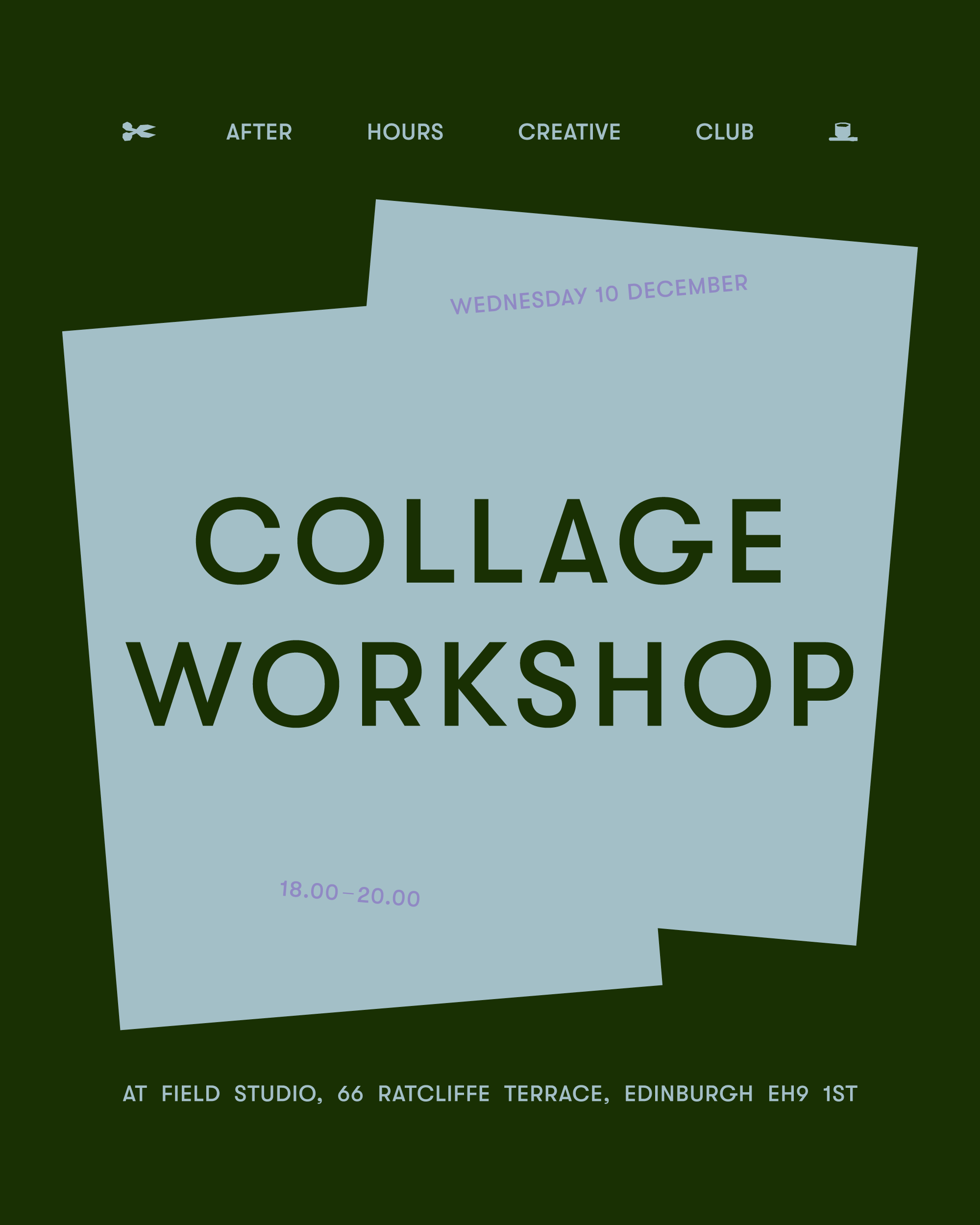 After Hours Creative Club: Collage Workshop at Field Studio