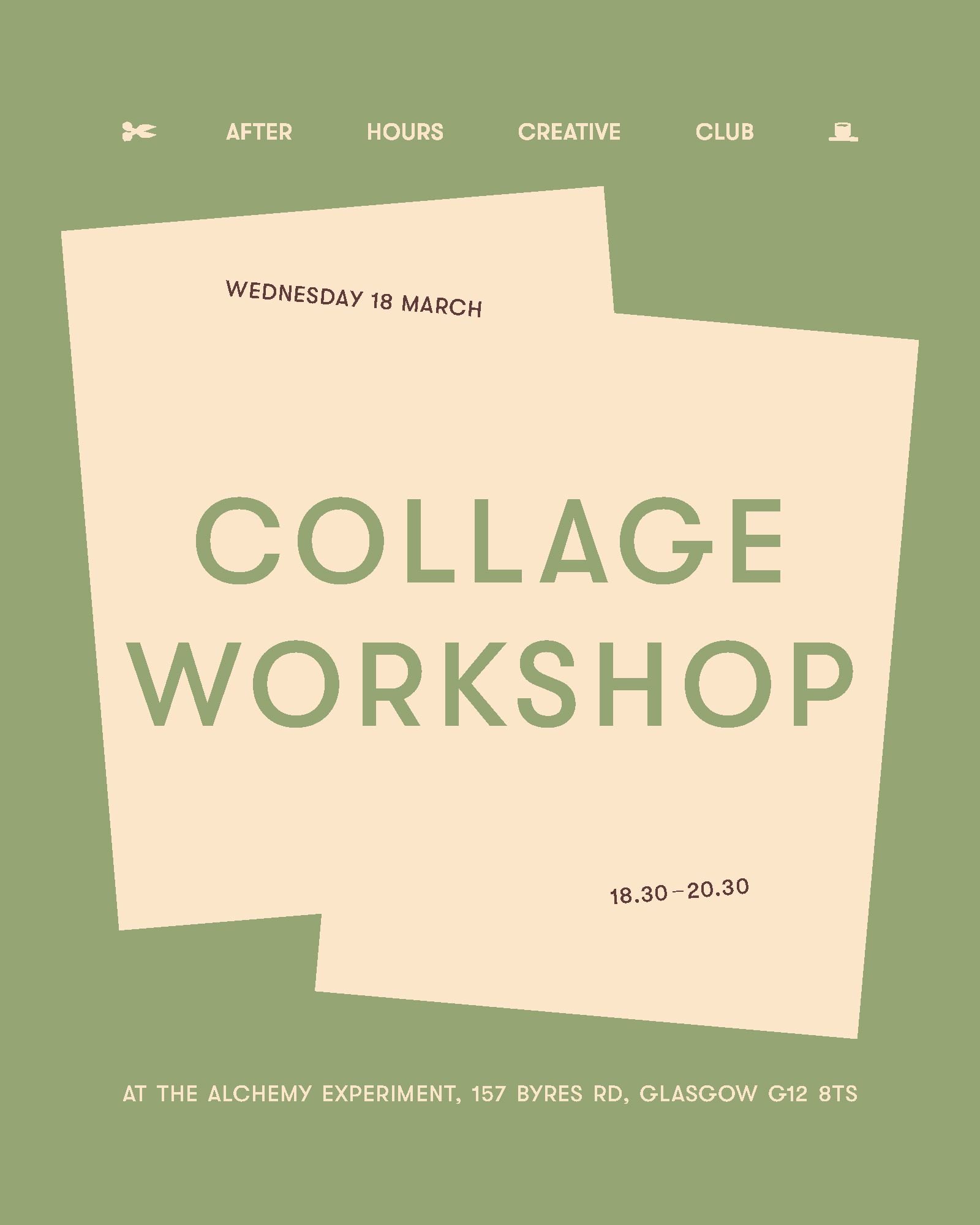 After Hours Creative Club: Collage Workshop 