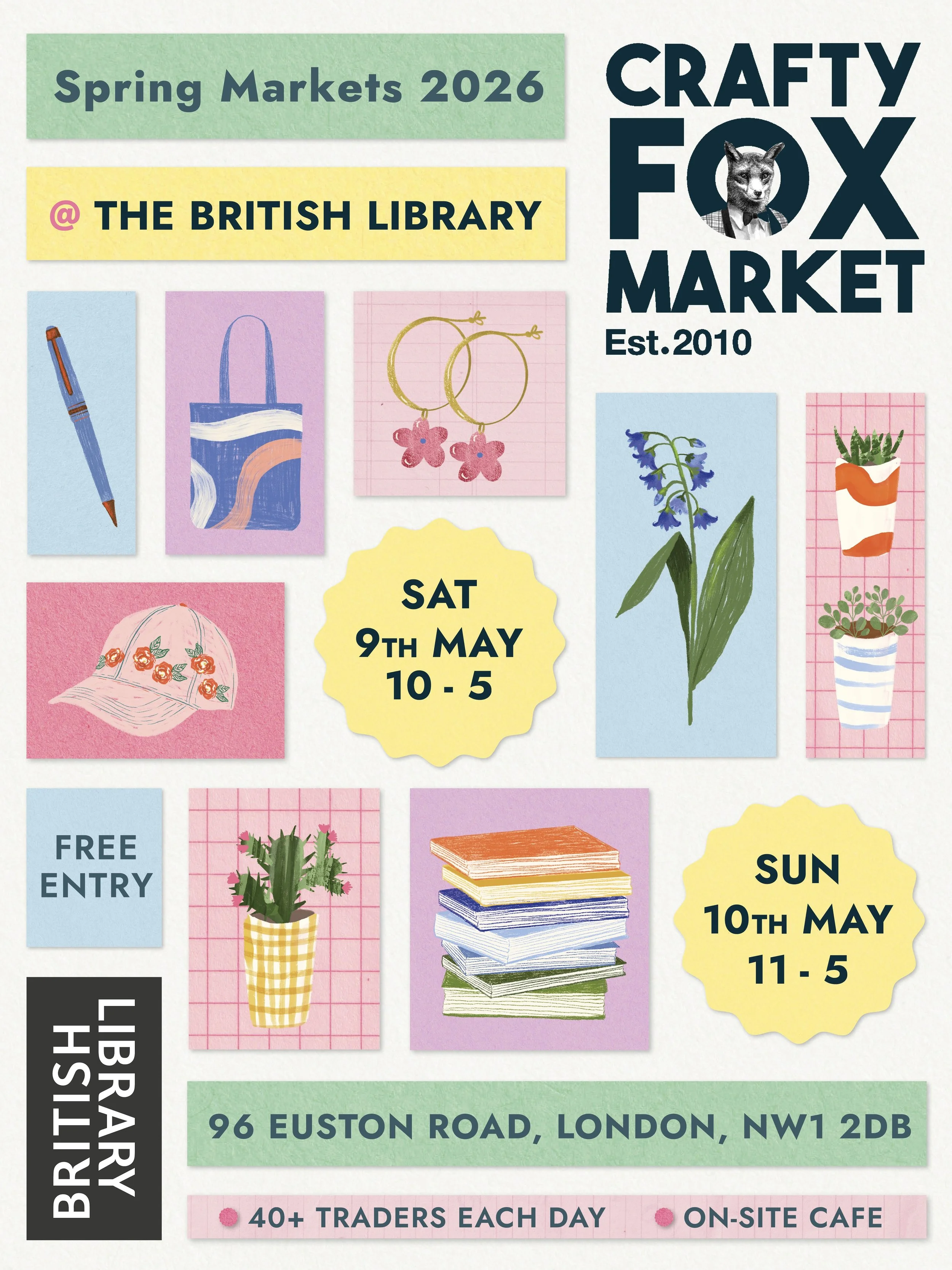 Crafty Fox at The British Library