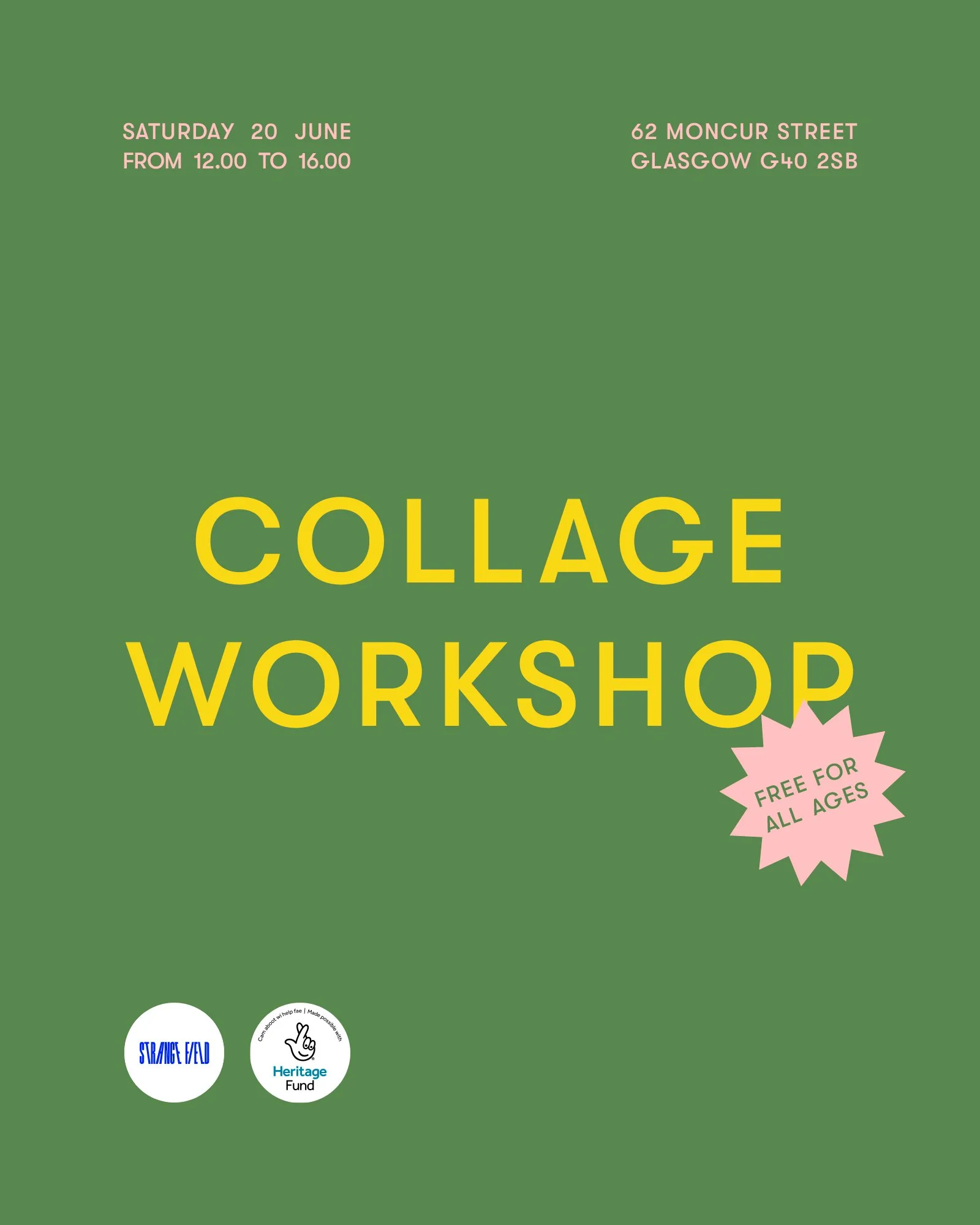 Collage Workshop at The Barras