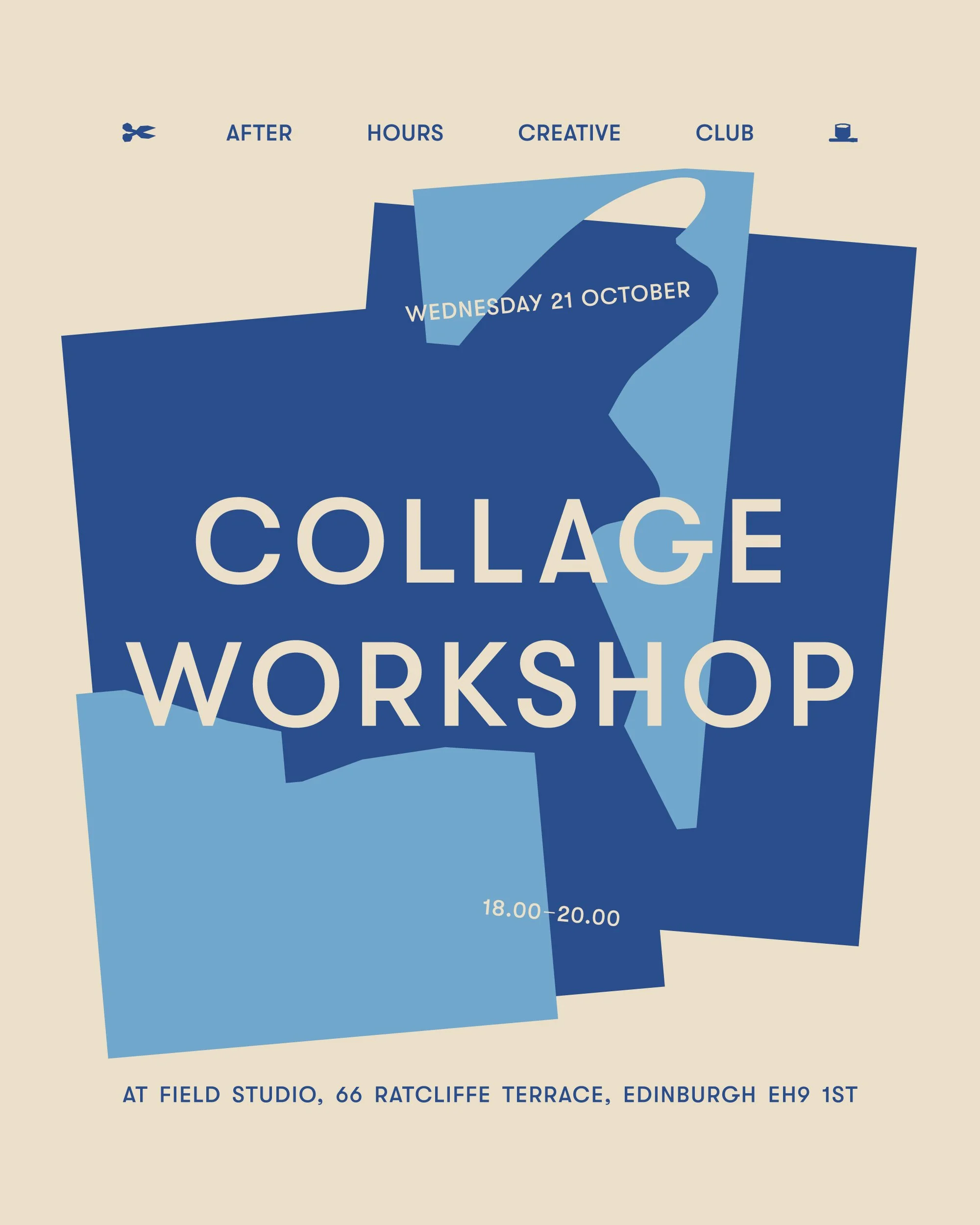 After Hours Creative Club: Collage Workshop at Field Studio