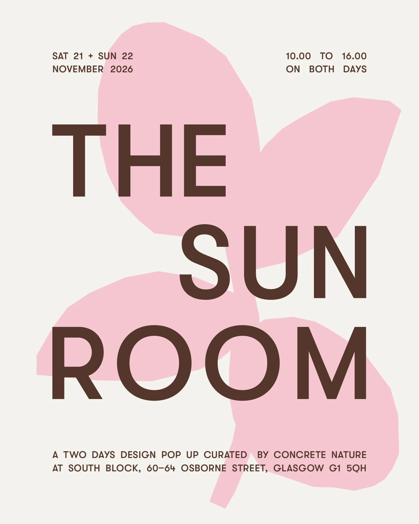 The Sunroom: Design Pop Up 
