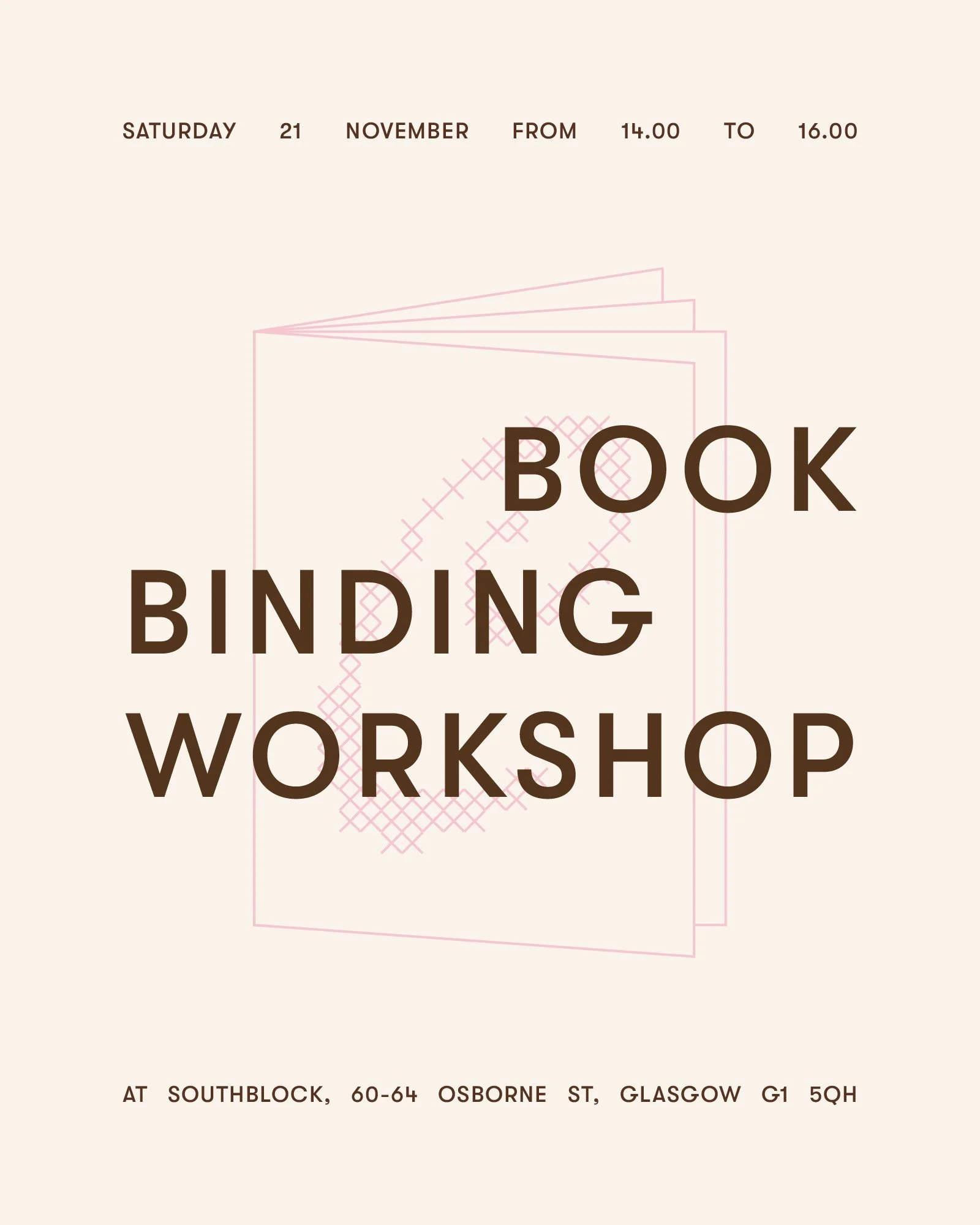 Bookbinding Workshop: Embroidered Notebook