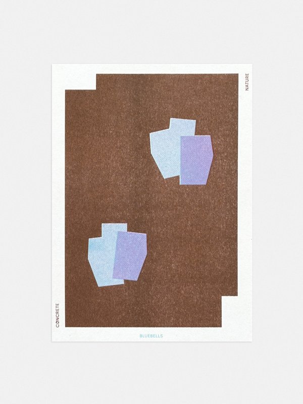 Mini Print Bluebells