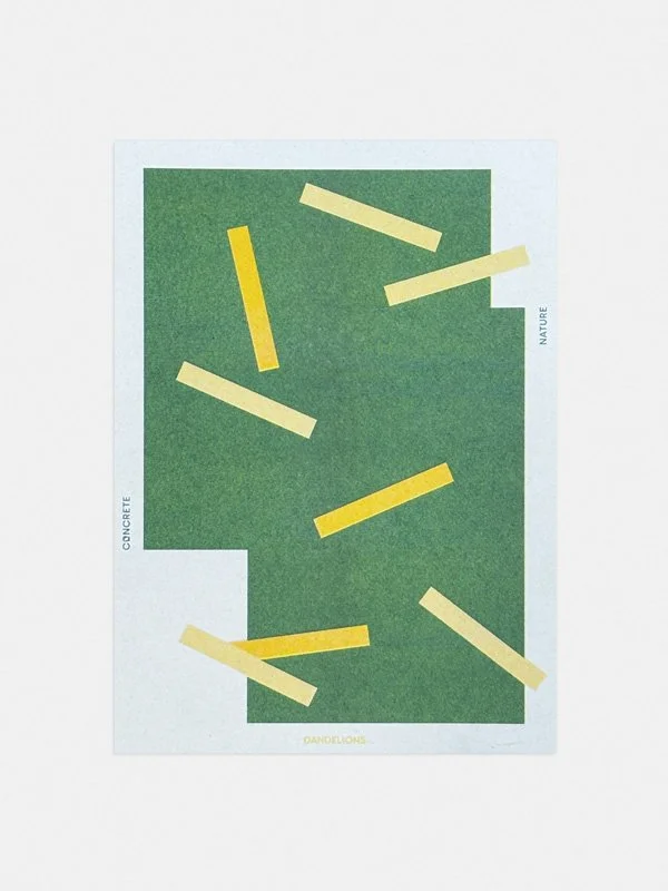Mini Print Dandelions
