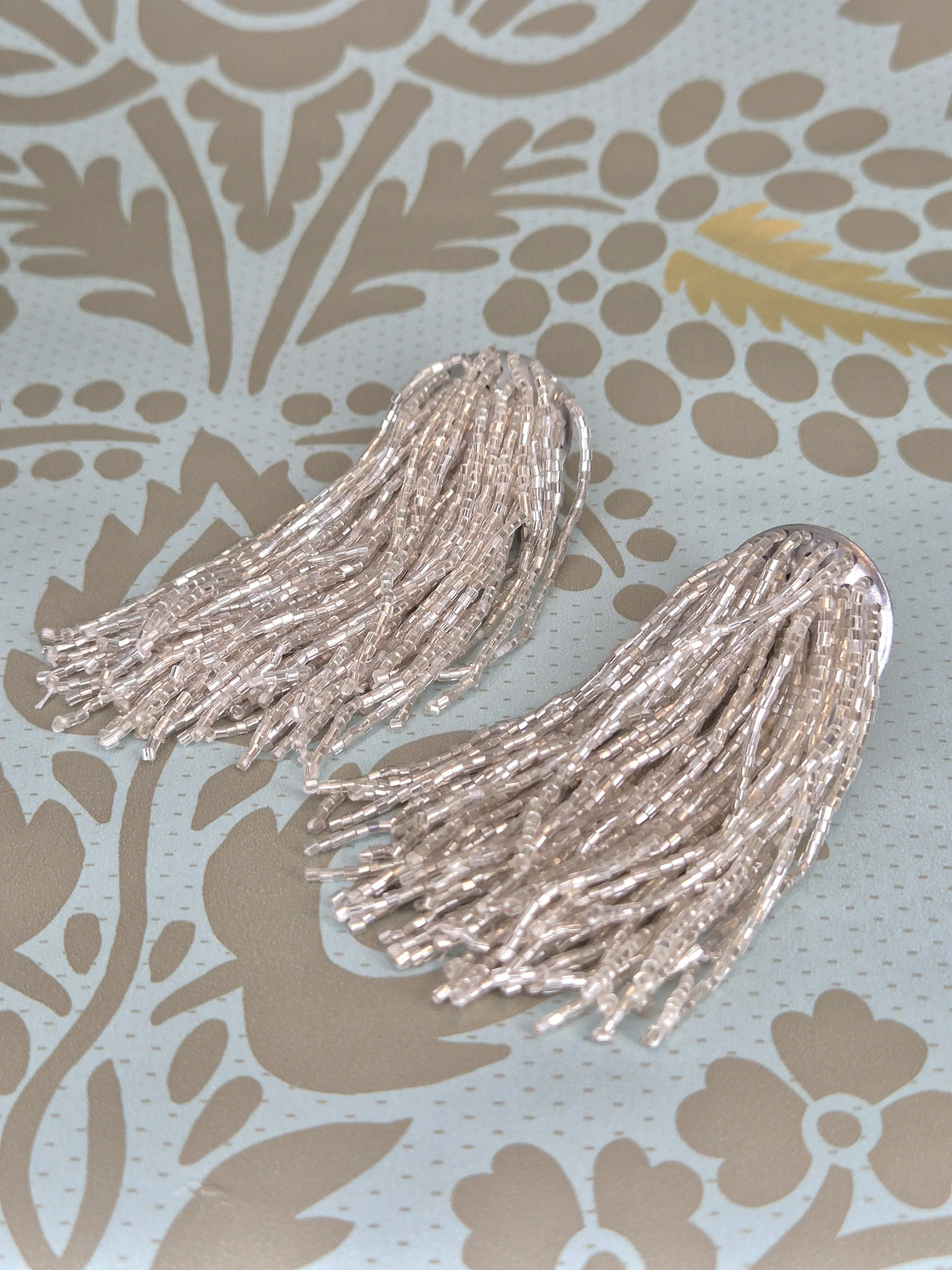 orecchini cascata d'argento