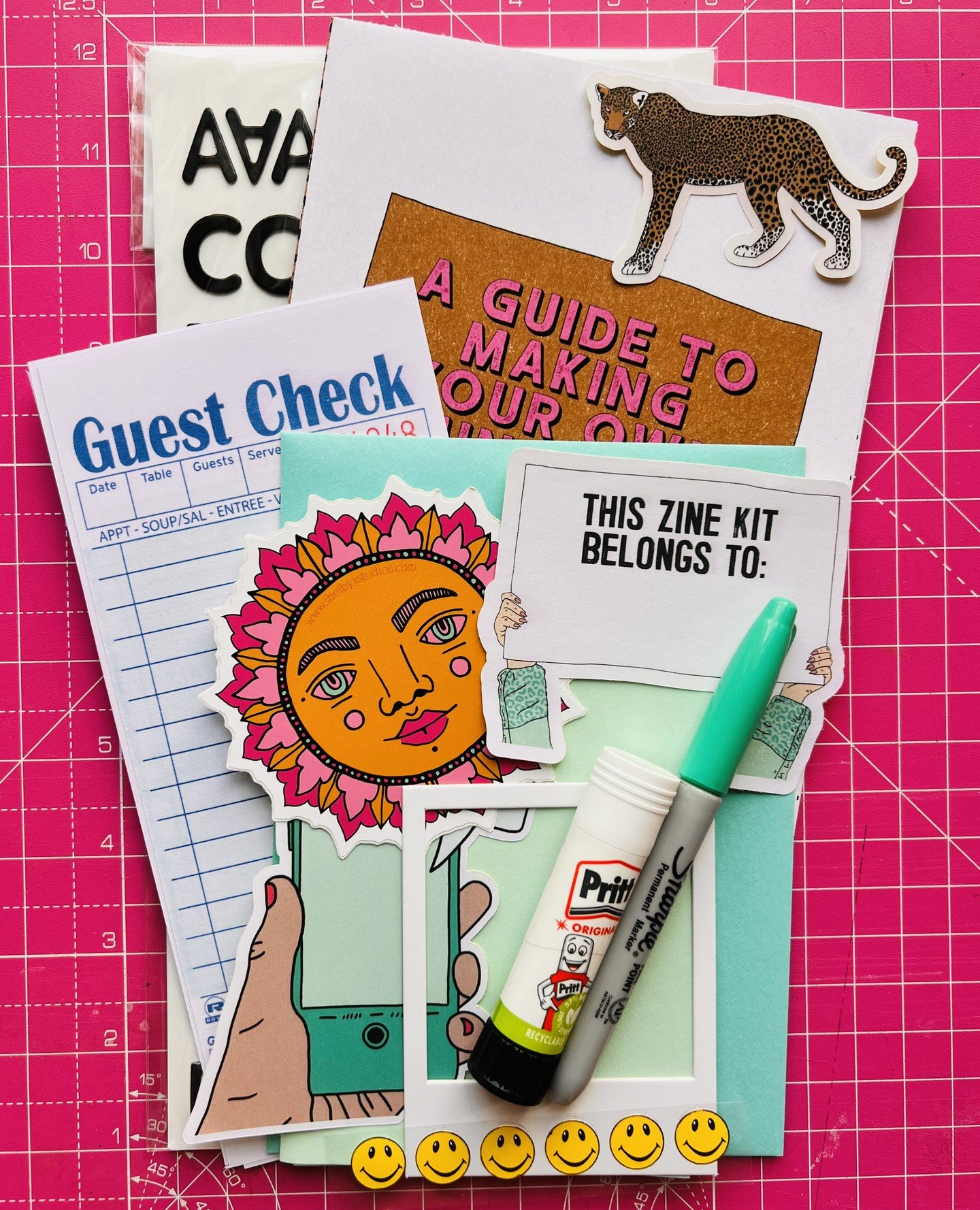Our Moments Make Movements Zine Kit is an invitation to slow down, notice, and respond to the world around you. This DIY zine kit invites reflection, creativity, and connection, a small act of nurturing yourself and your community. These Zine Kits ar