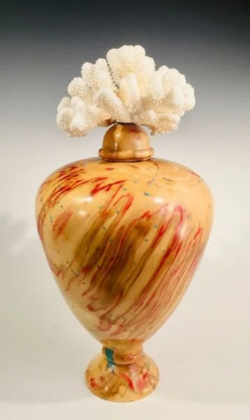 Ash Leaf Maple / Coral Vessel