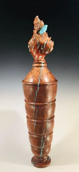 Claro Walnut Burl Torch