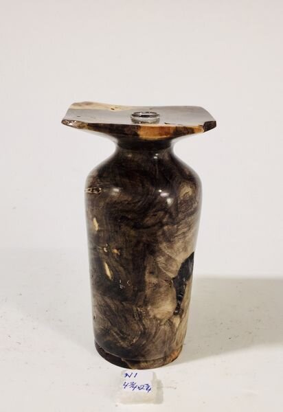 Buckeye Burl Bud Vase N1