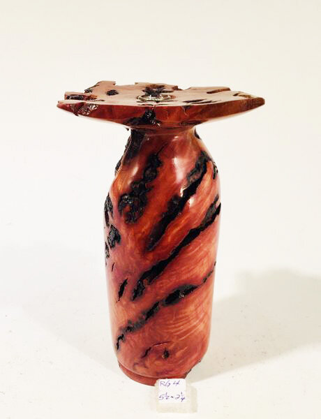 Red Gum Burl Bud Vase RG4