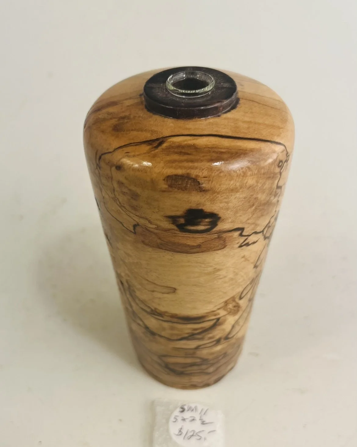 Spalted Maple Burl Vase         SM11